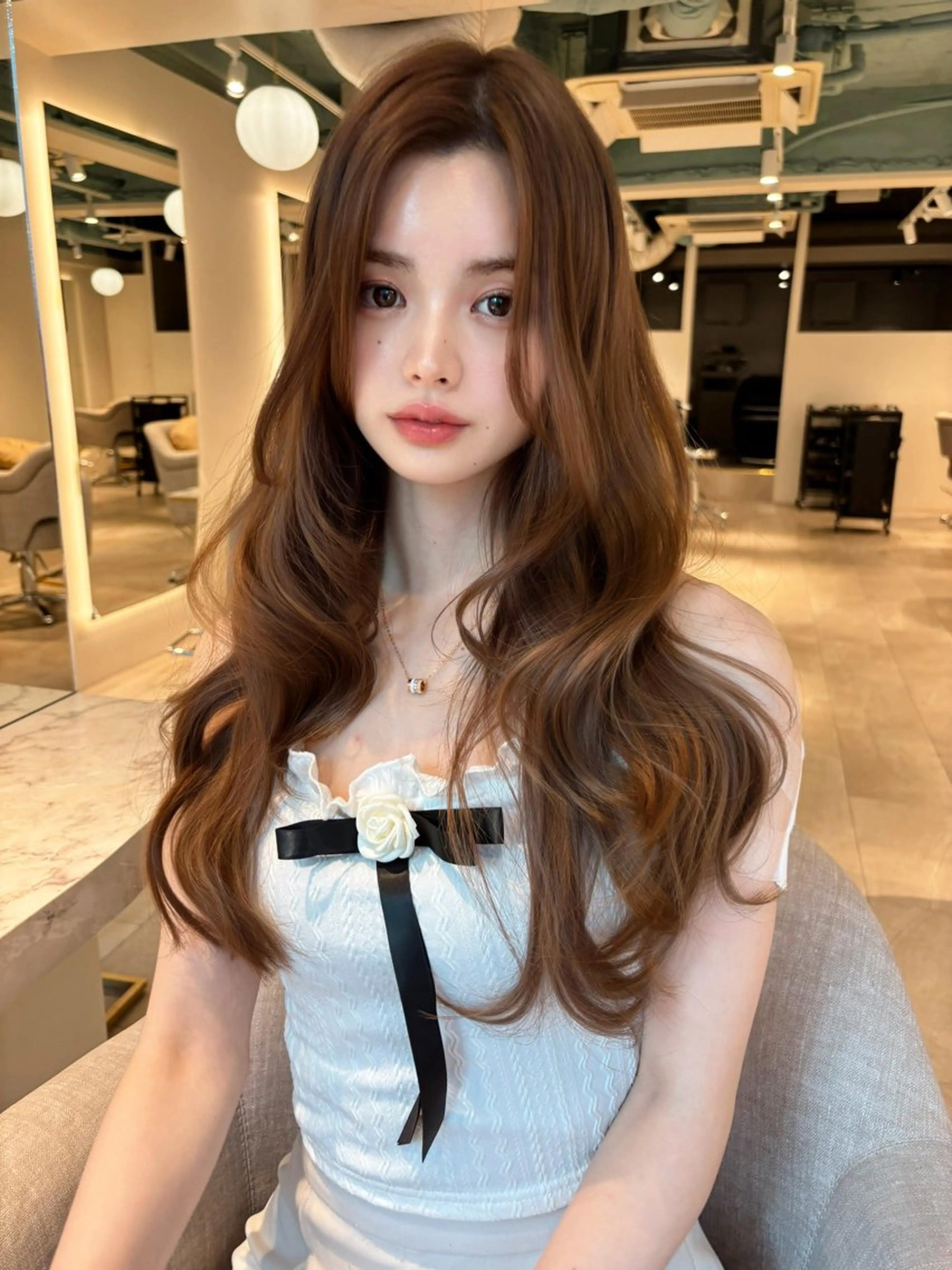 ロング レイヤーカット 高橋 楓🩰‎のヘアスタイル