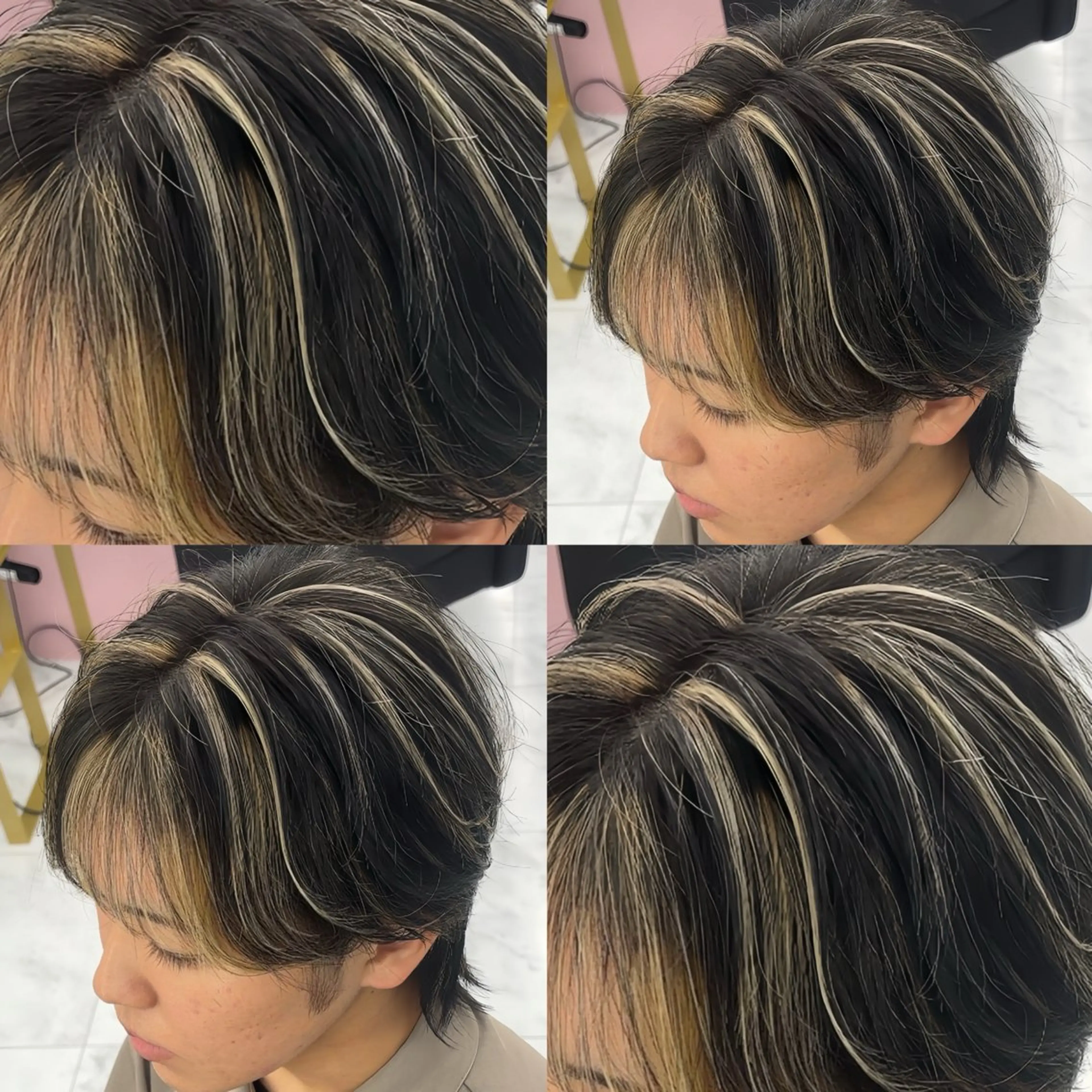 カラー メンズ メンズカット ‪‪/メッシュのヘアスタイル