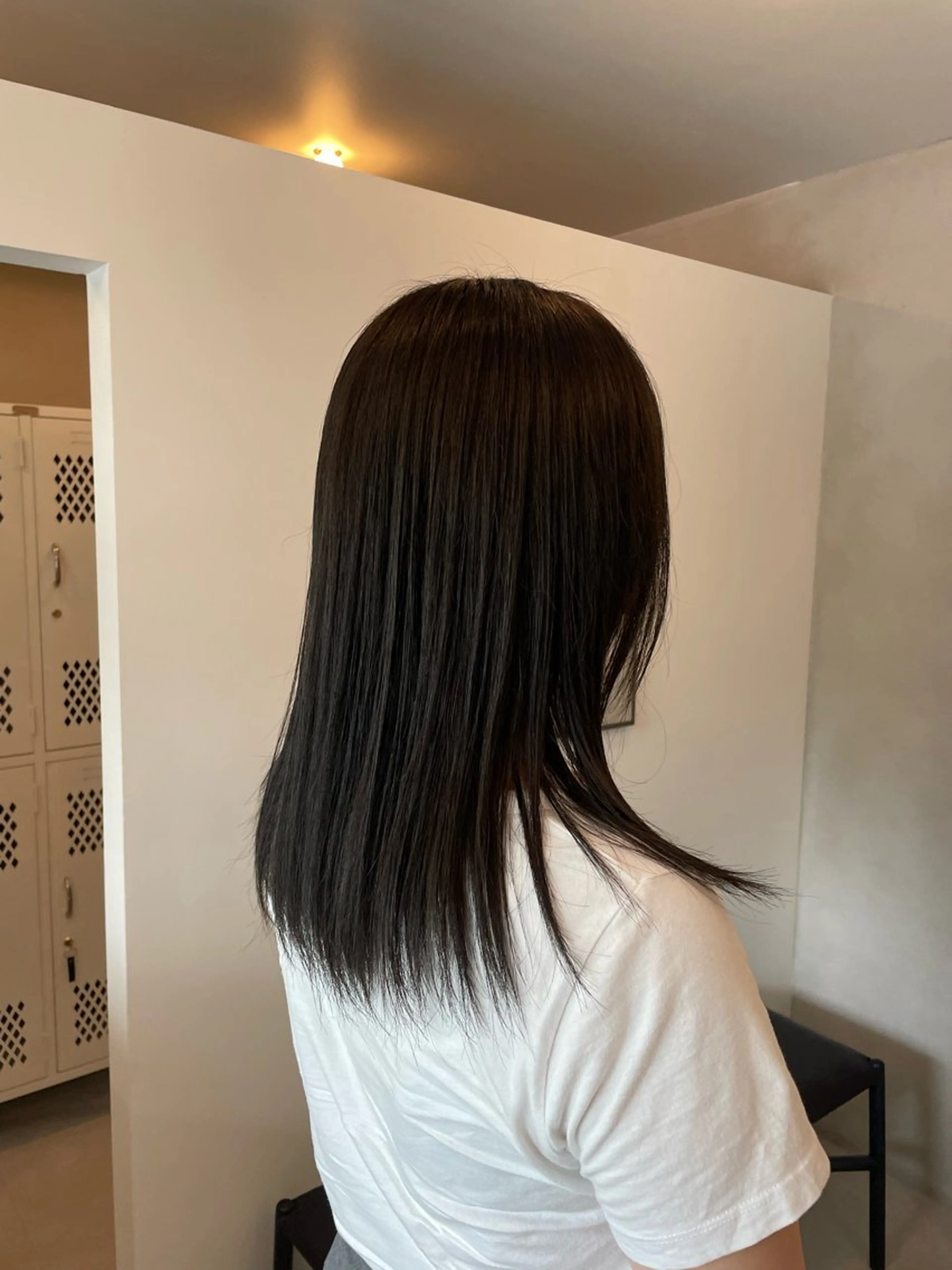 セミロング UNFEIGNED02所属・カイ/名古屋／伏見/ パーマモデルのヘアスタイル