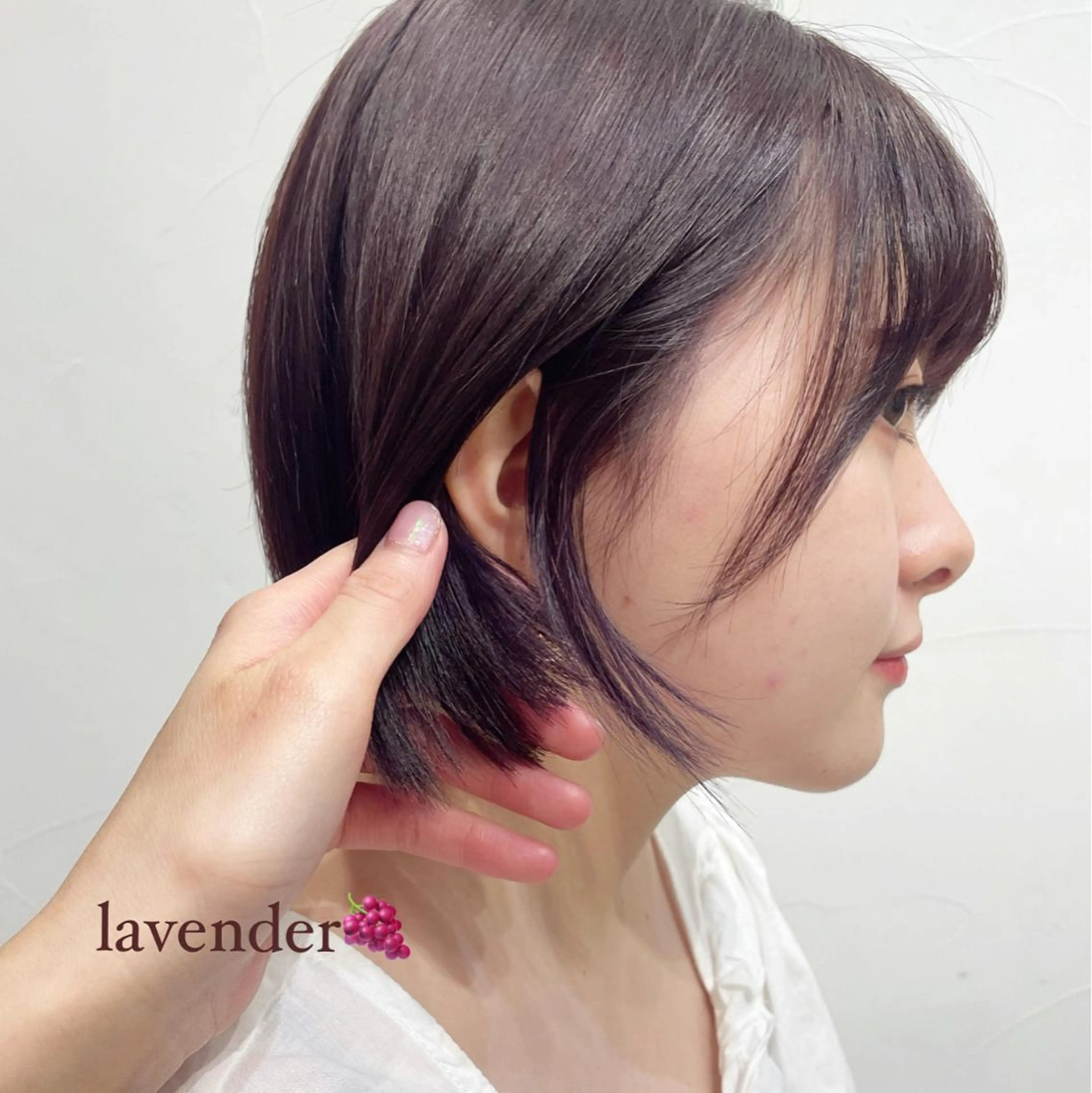 カラー ブリーチ ラベンダーカラー ブリーチなしカラー 🍒ばばみさき 🍒のヘアスタイル