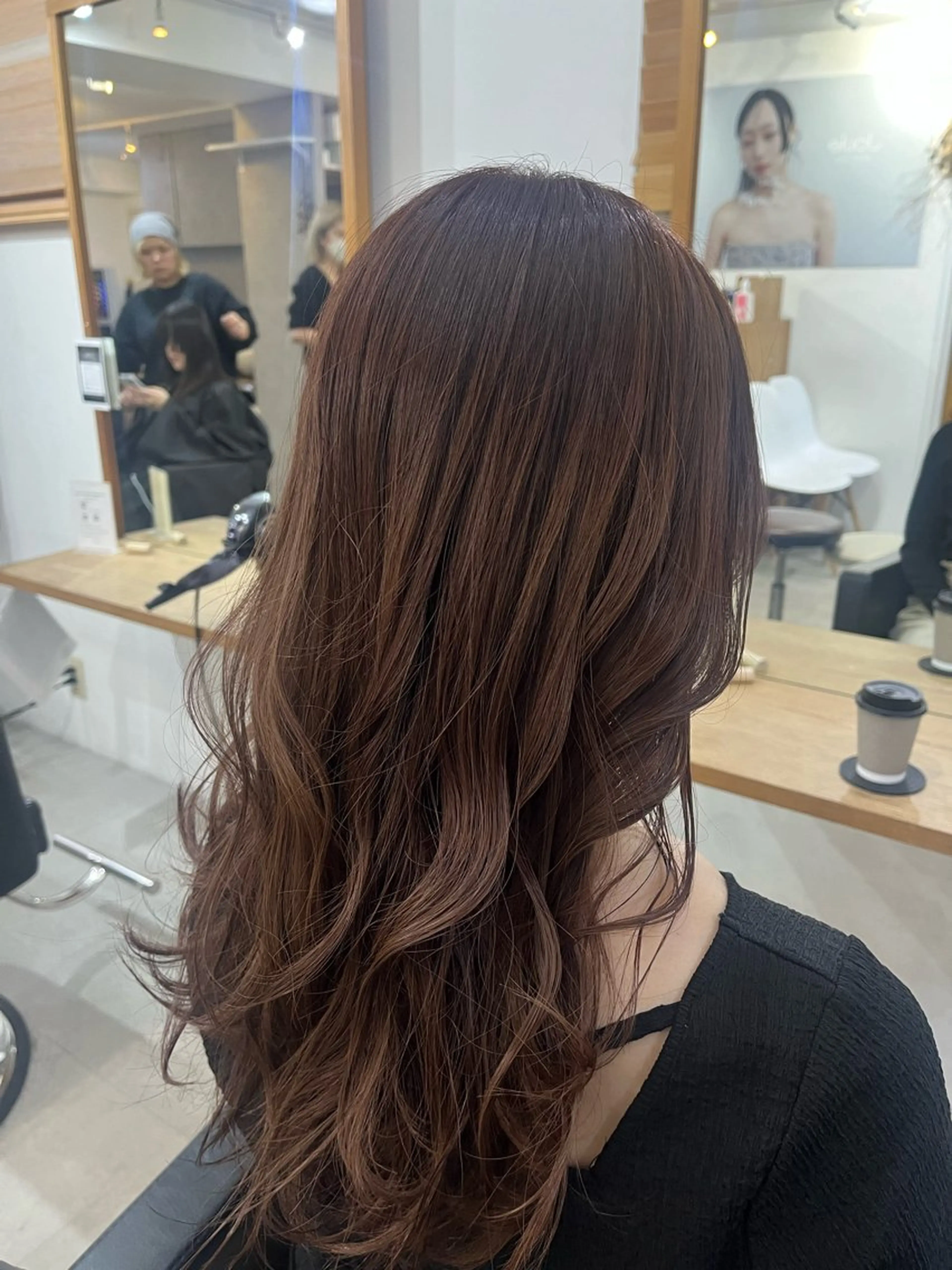 ロング カラー ✨🎨ブリーチなし 透明感カラー✨美友のヘアスタイル