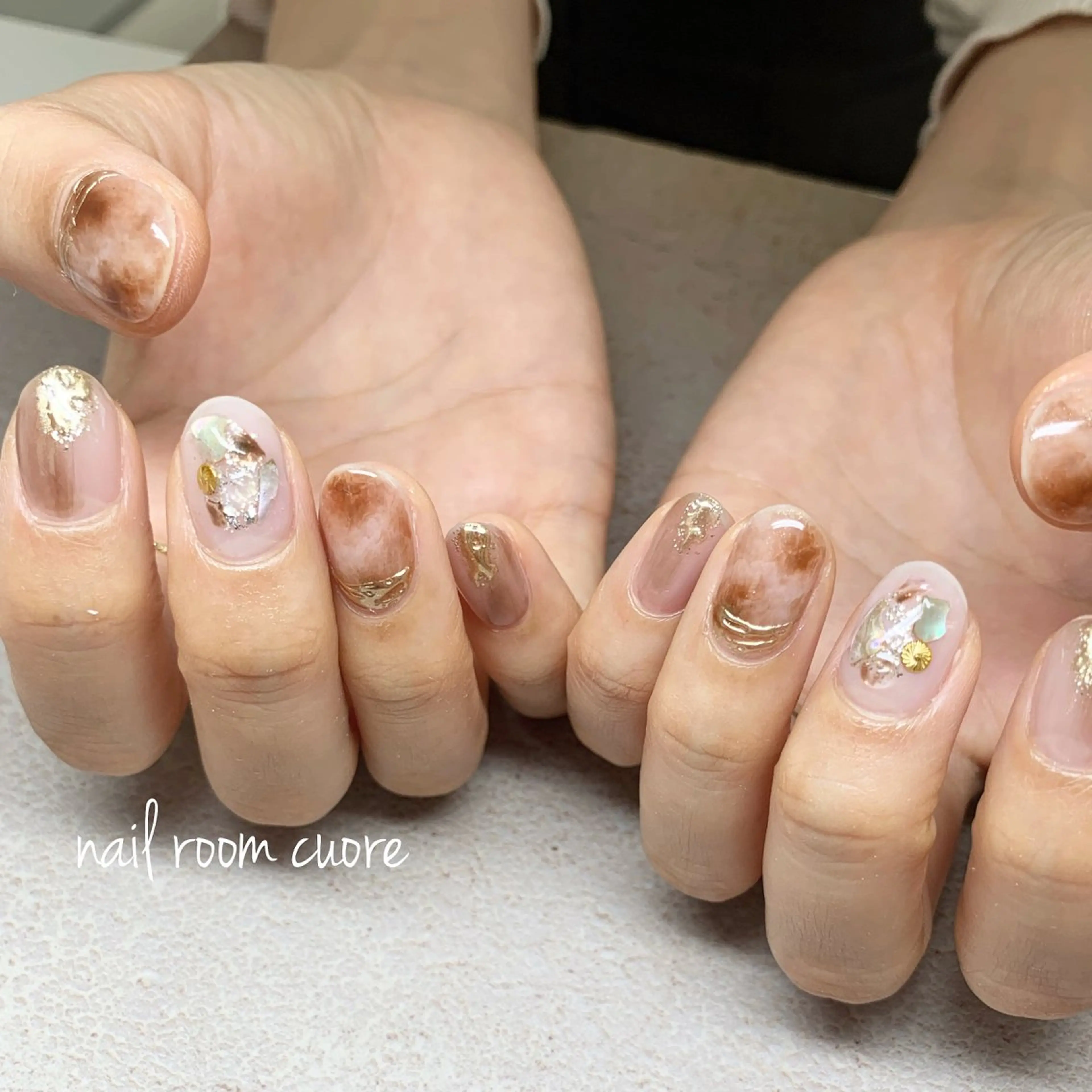 ネイル ハンドネイル nail room  cuore所属・松尾 典子のネイルデザイン
