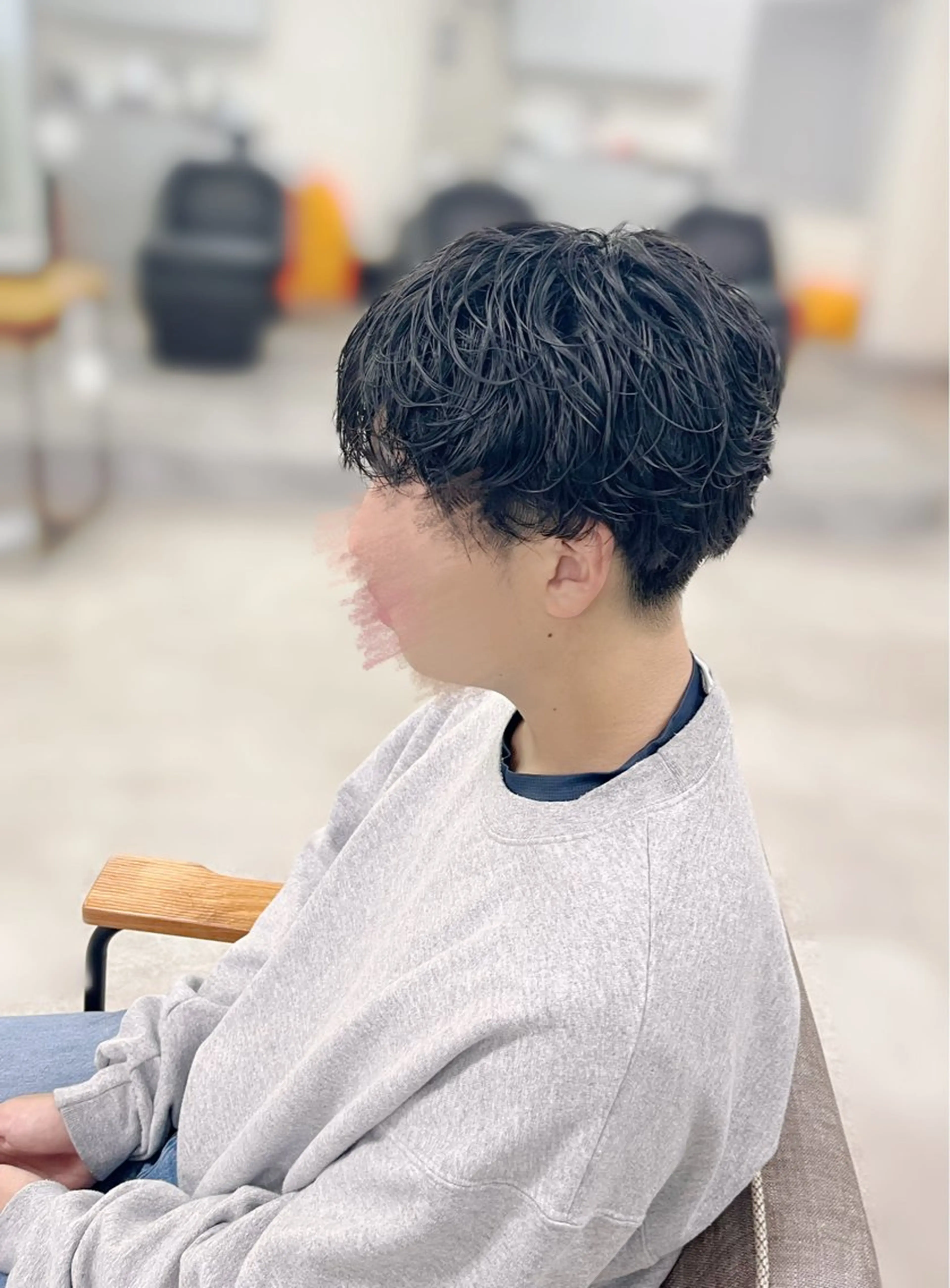 メンズ メンズパーマ 波巻きパーマ パーマ 🌟モデル募集中🌟 藤沢🦋HARU🦋のヘアスタイル