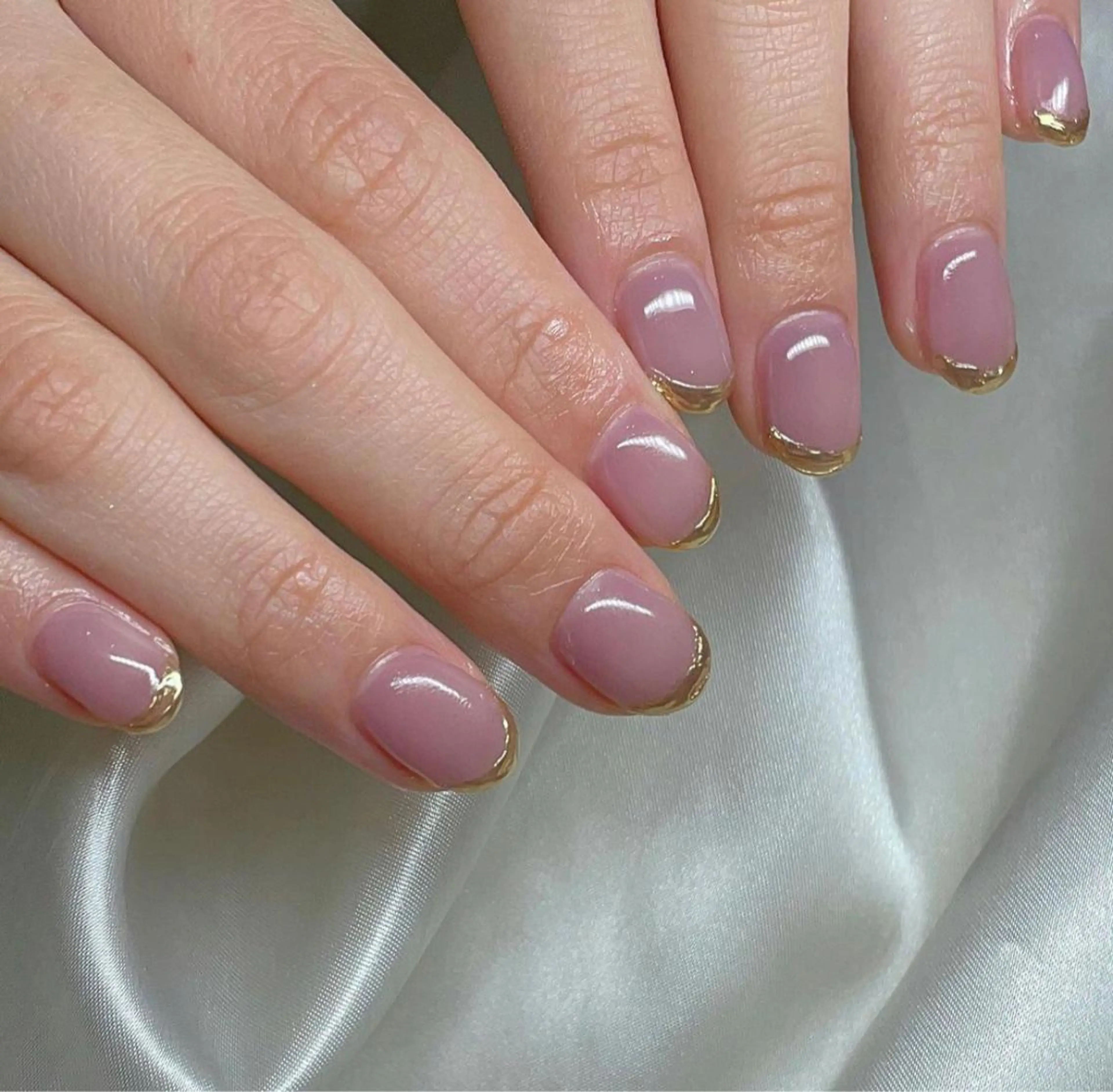 ネイル ミルフィーユ /Tomoeのネイルデザイン