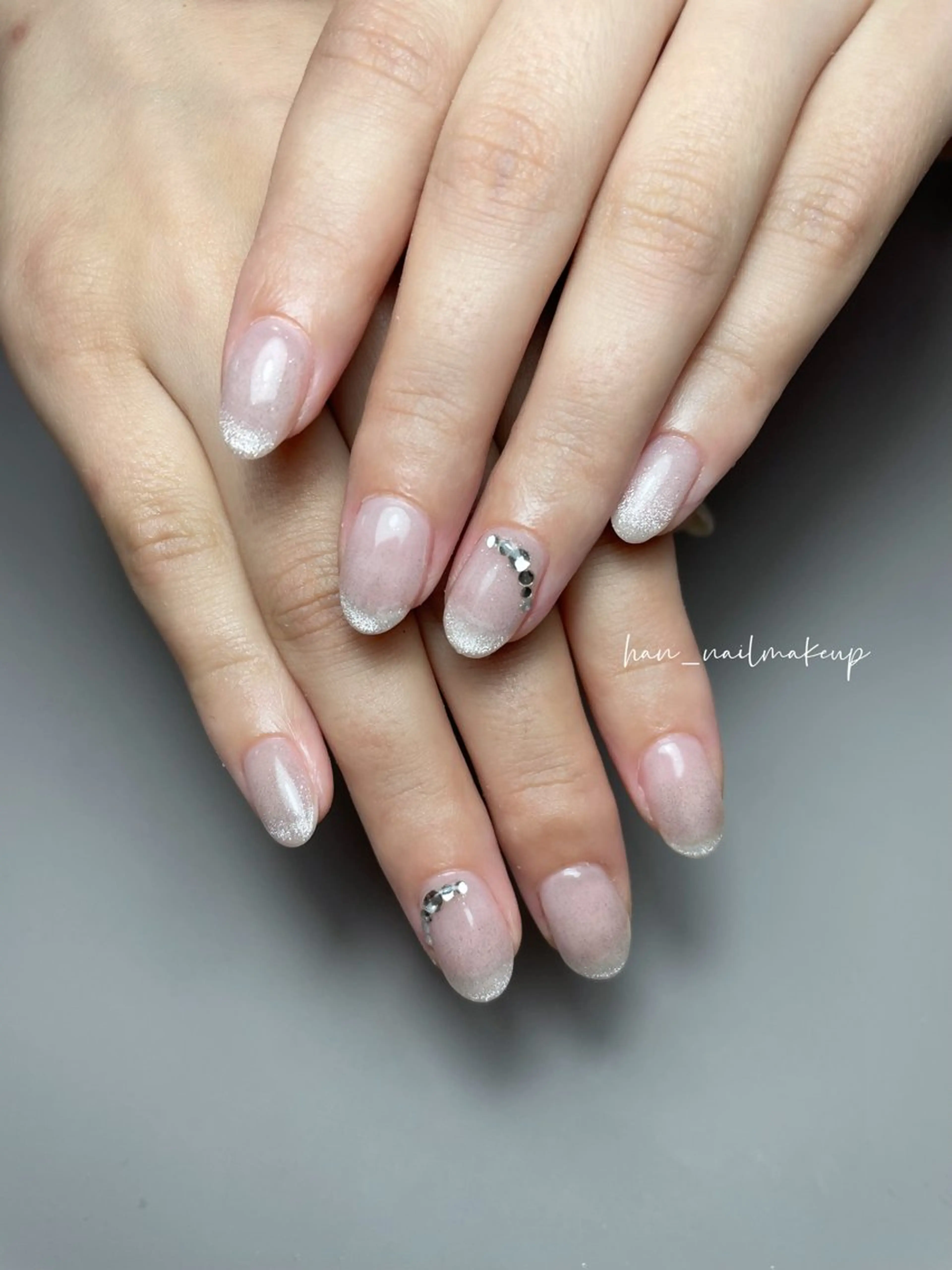 ネイル マグネットネイル ハンドネイル Han Nail 【y&m】のネイルデザイン