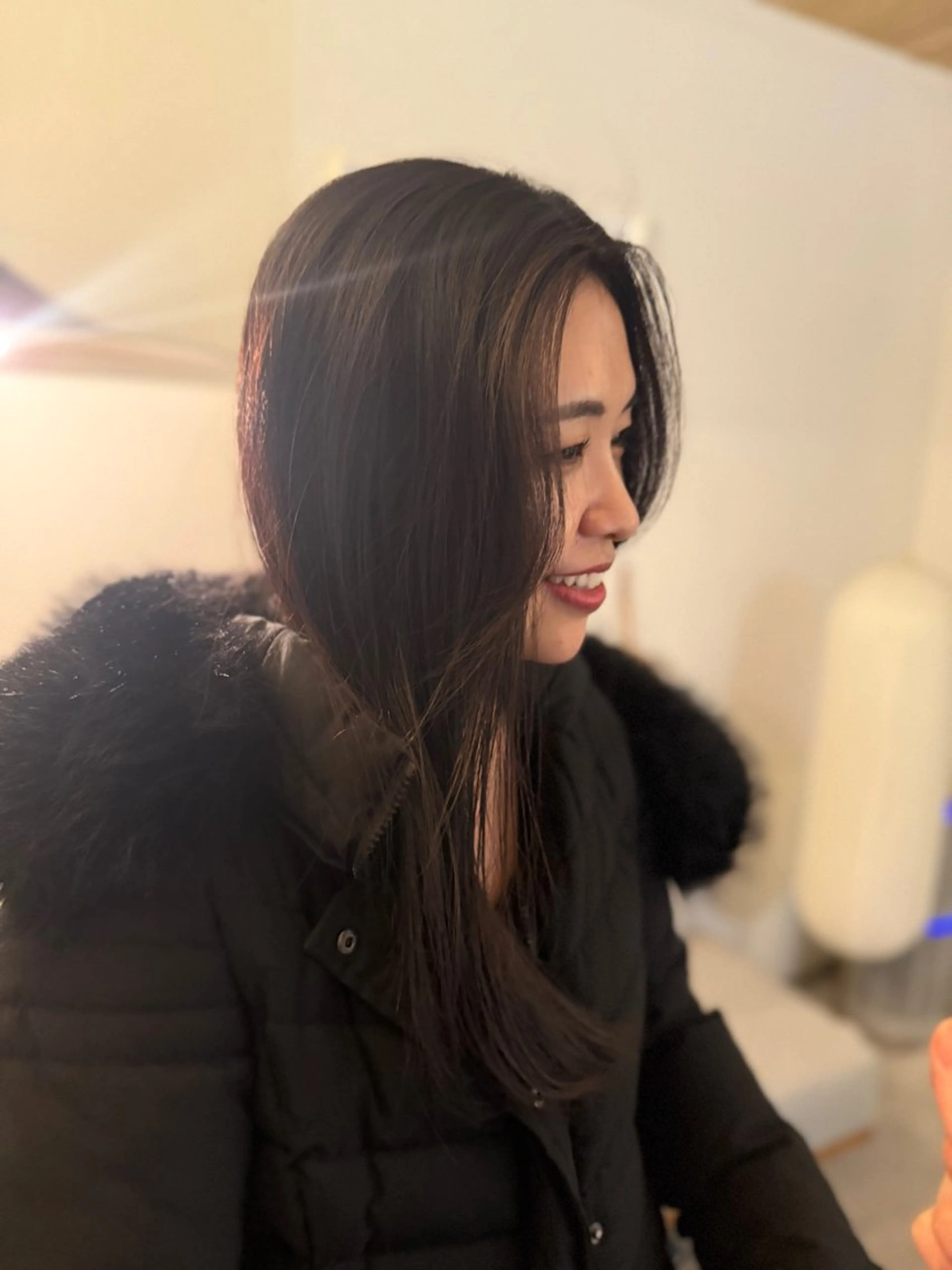 ロング 縮毛矯正 casi所属・メンズパーマ/ボブ 星本広海のヘアスタイル