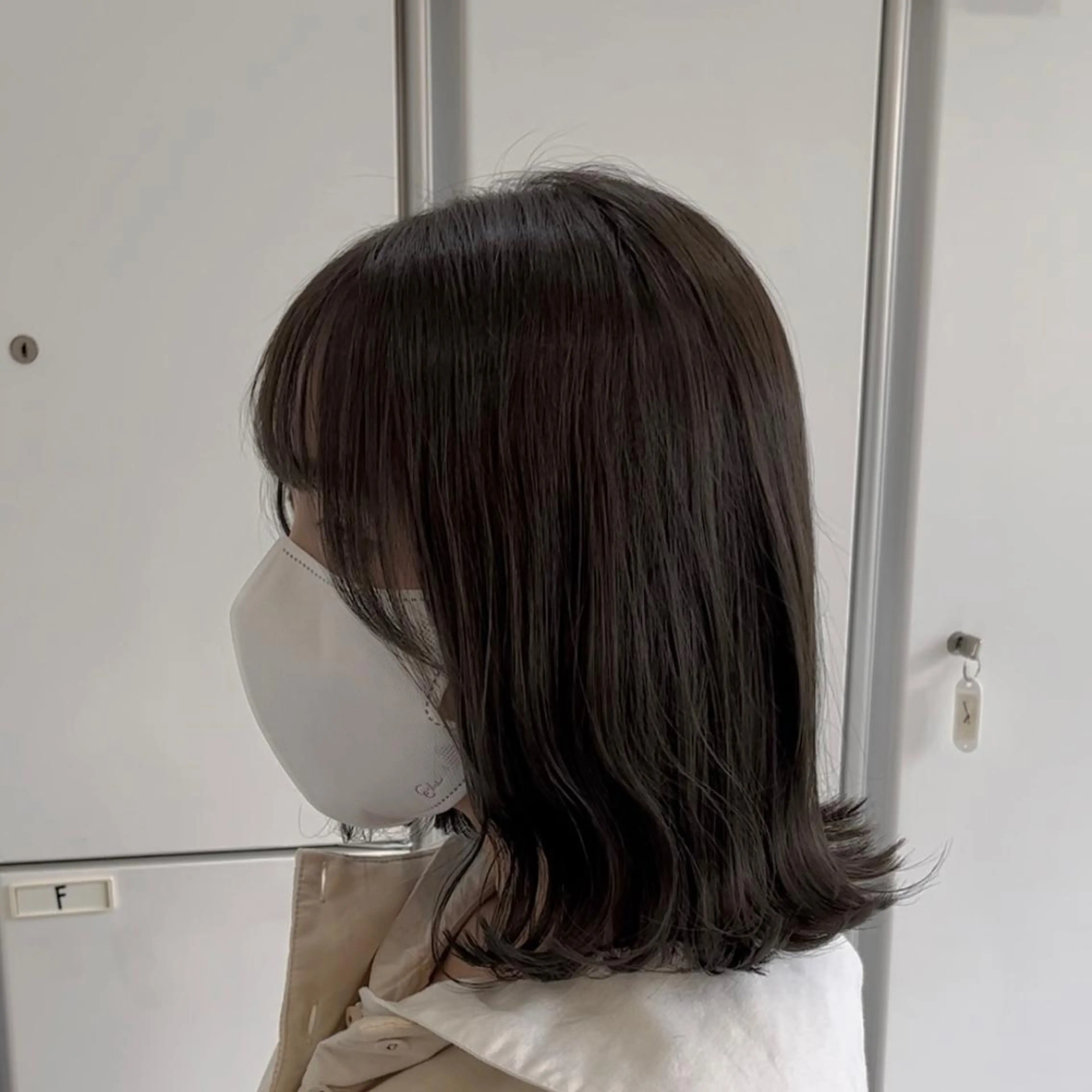 ミディアム 縮毛矯正/髪質改善 斉藤春のヘアスタイル