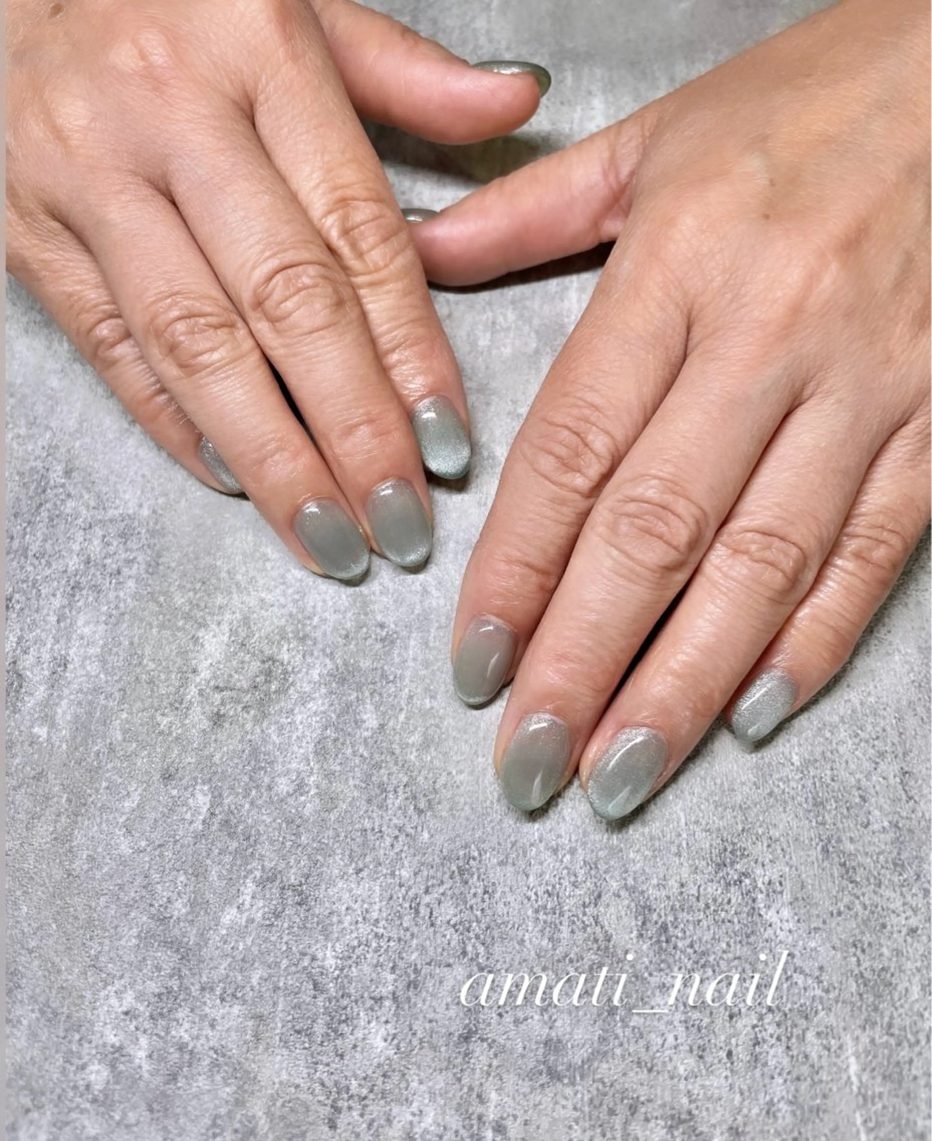 ネイル フットネイル ジェルネイル マグネットネイル ミラーネイル ニュアンスネイル ハンドネイル amati_nail TAKAKOのネイルデザイン
