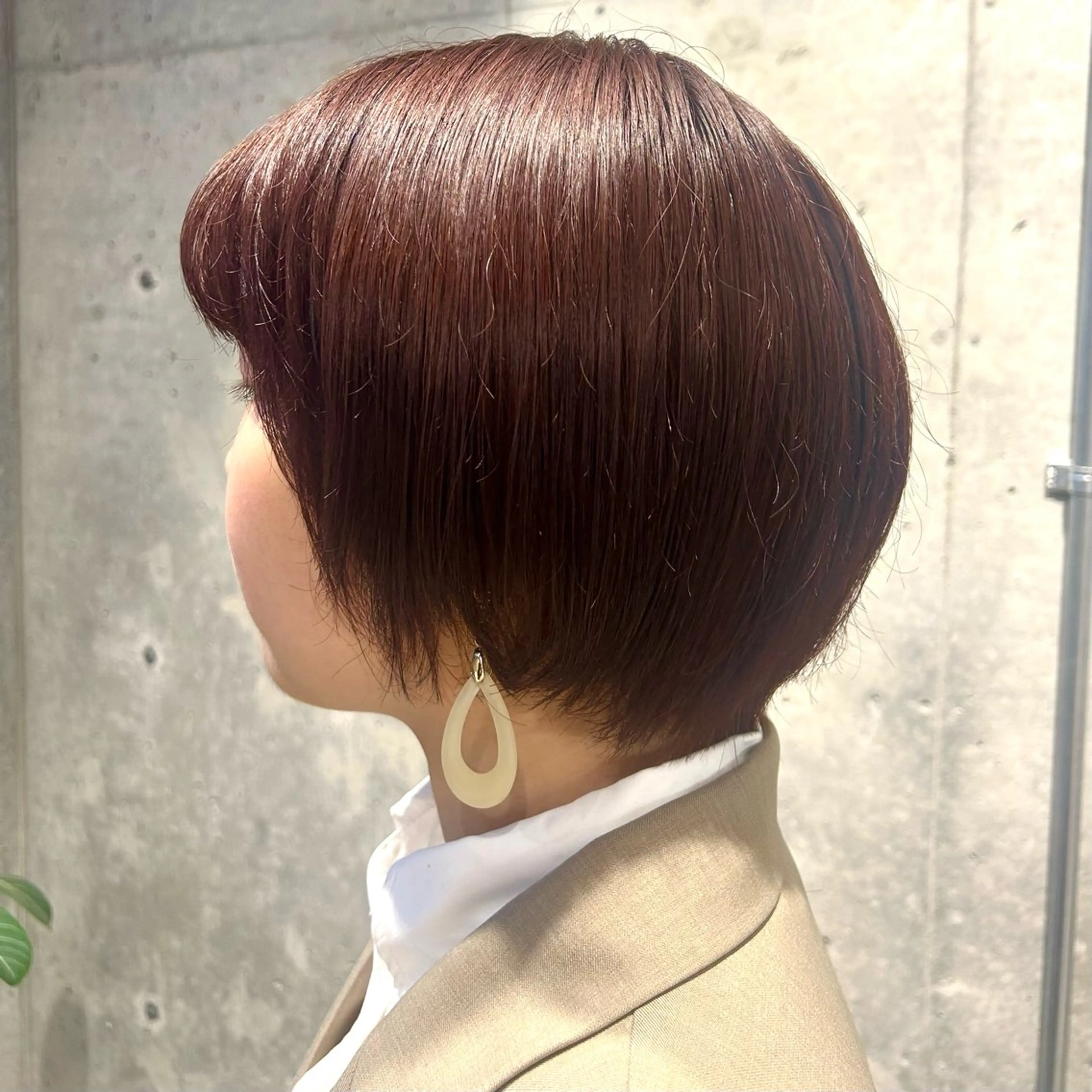 ショート カラー ヘアカラー 🤡うる艶カラー 🤡みさきのヘアスタイル
