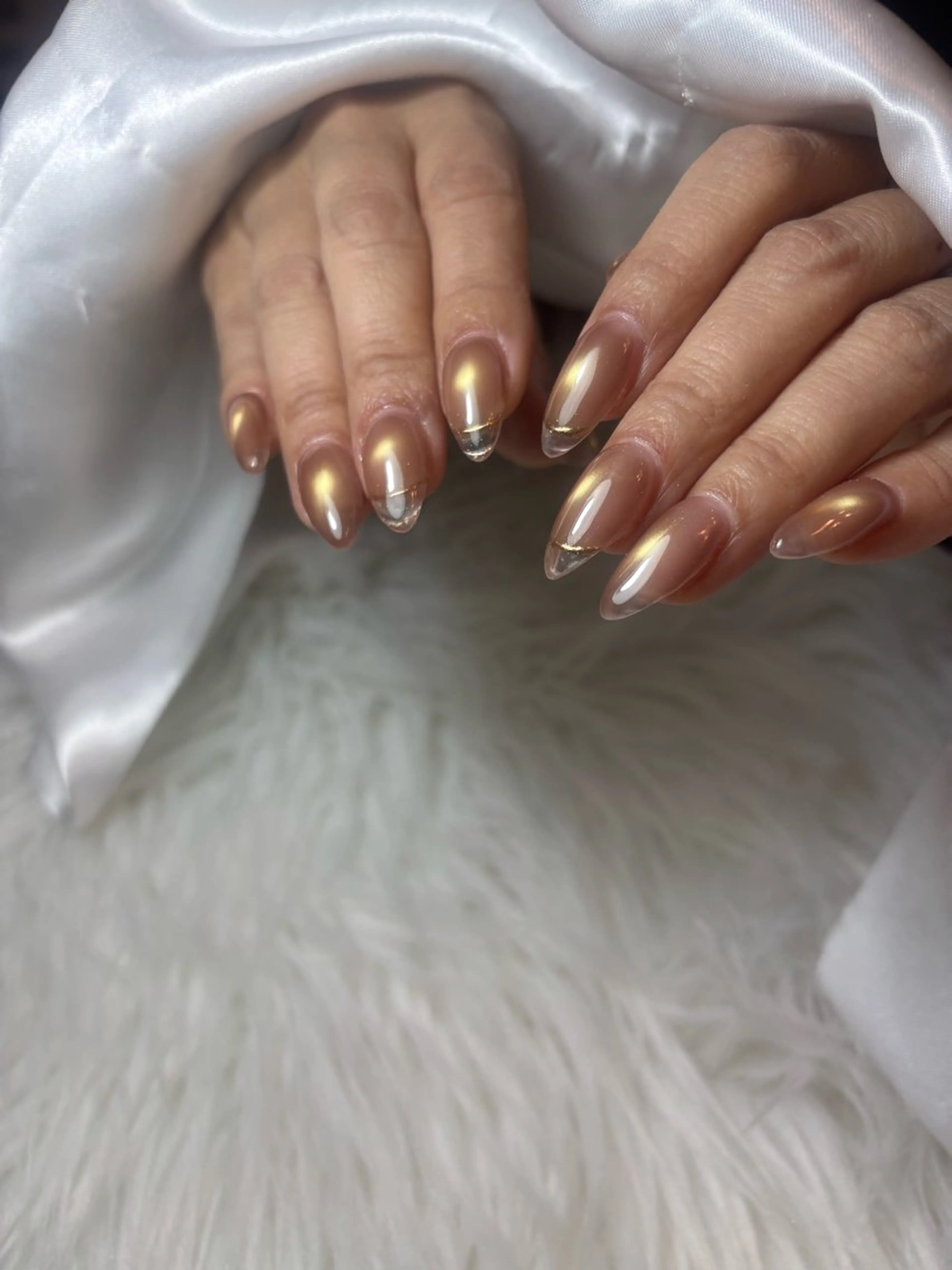 ネイル ブルー キラキラネイル 韓国ネイル マグネットネイル シンプルネイル ハンドネイル timtam --sakiのネイルデザイン