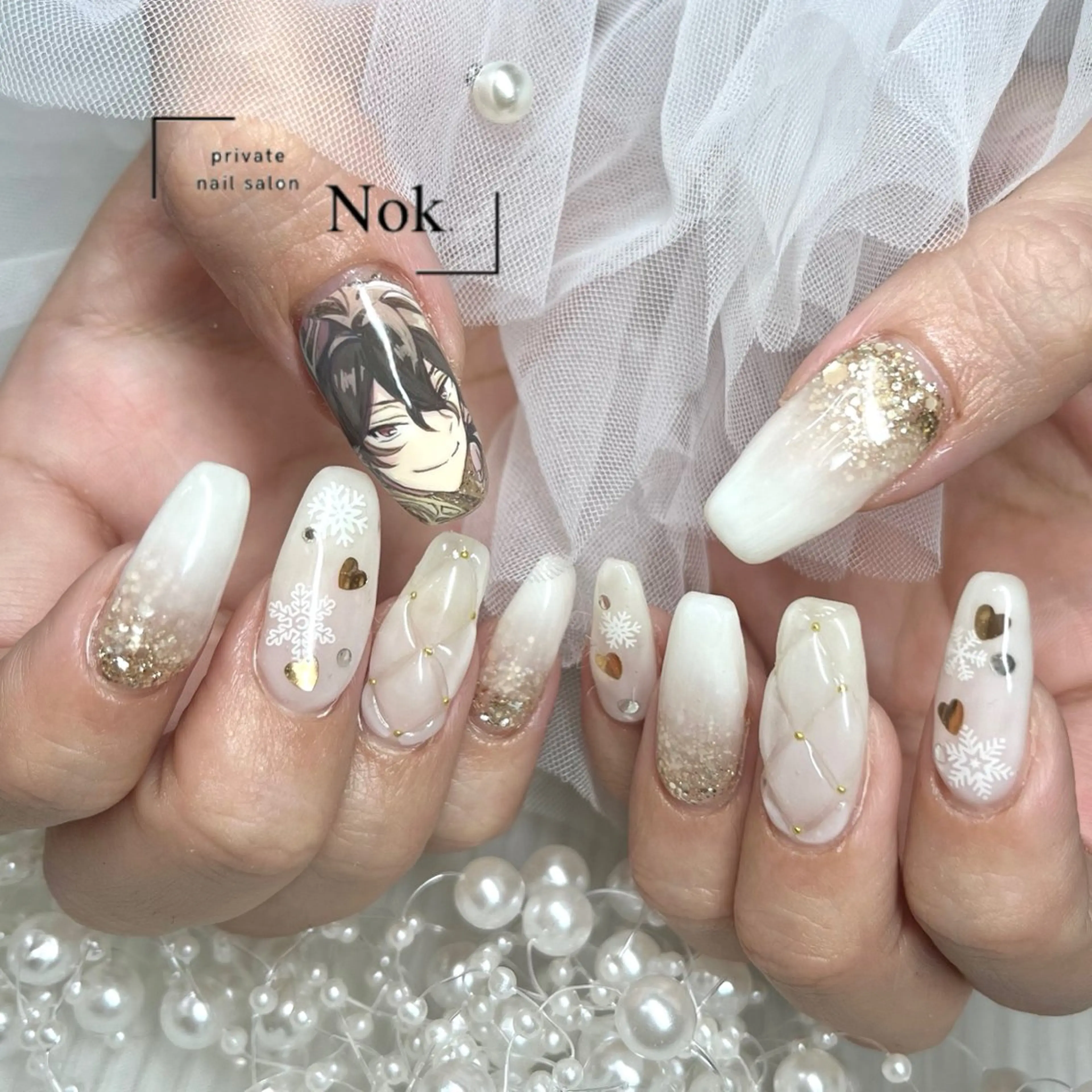 ネイル ハンドネイル 池袋痛ネイル Nok. 渡辺のネイルデザイン