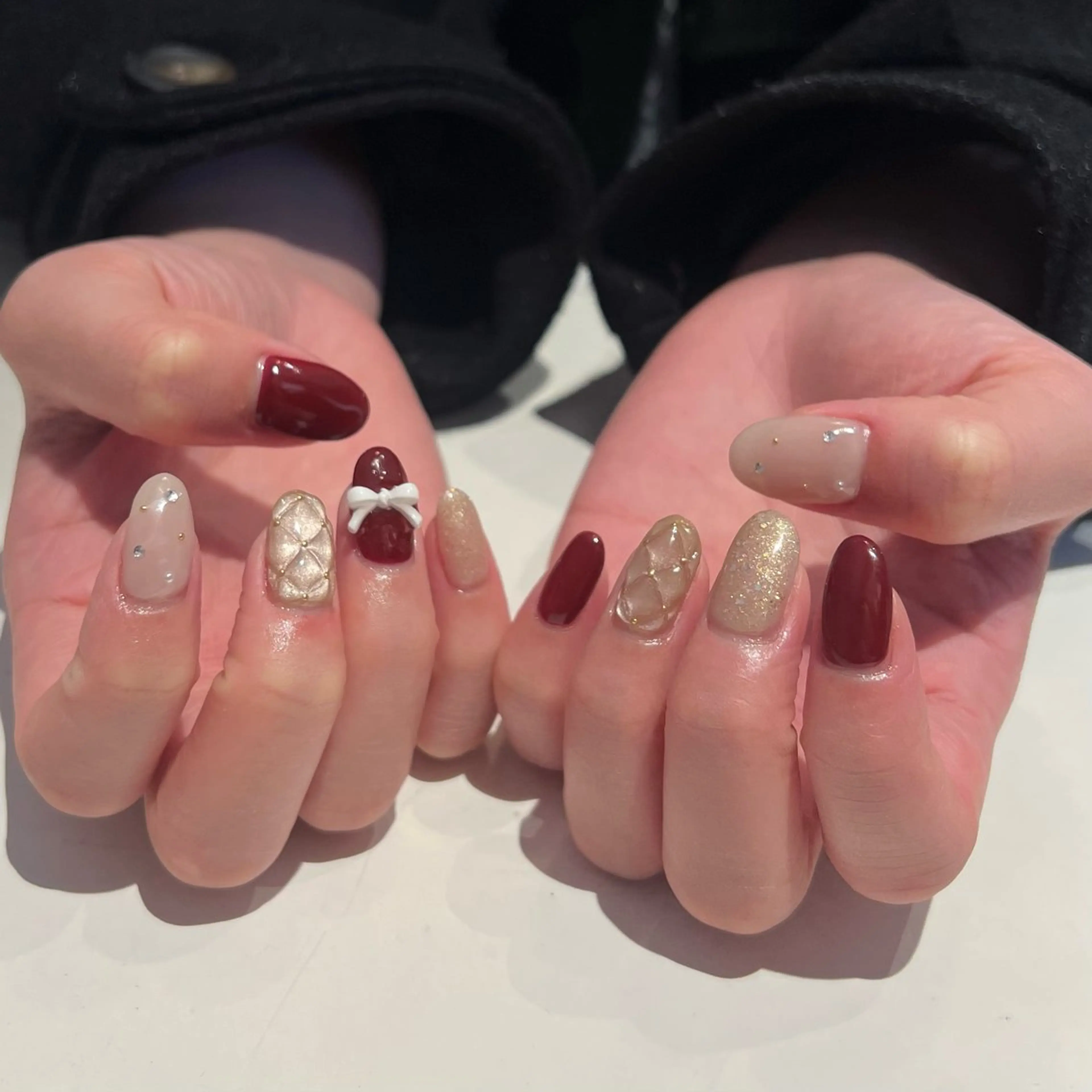 ネイル ハンドネイル 高橋 麻里子のネイルデザイン