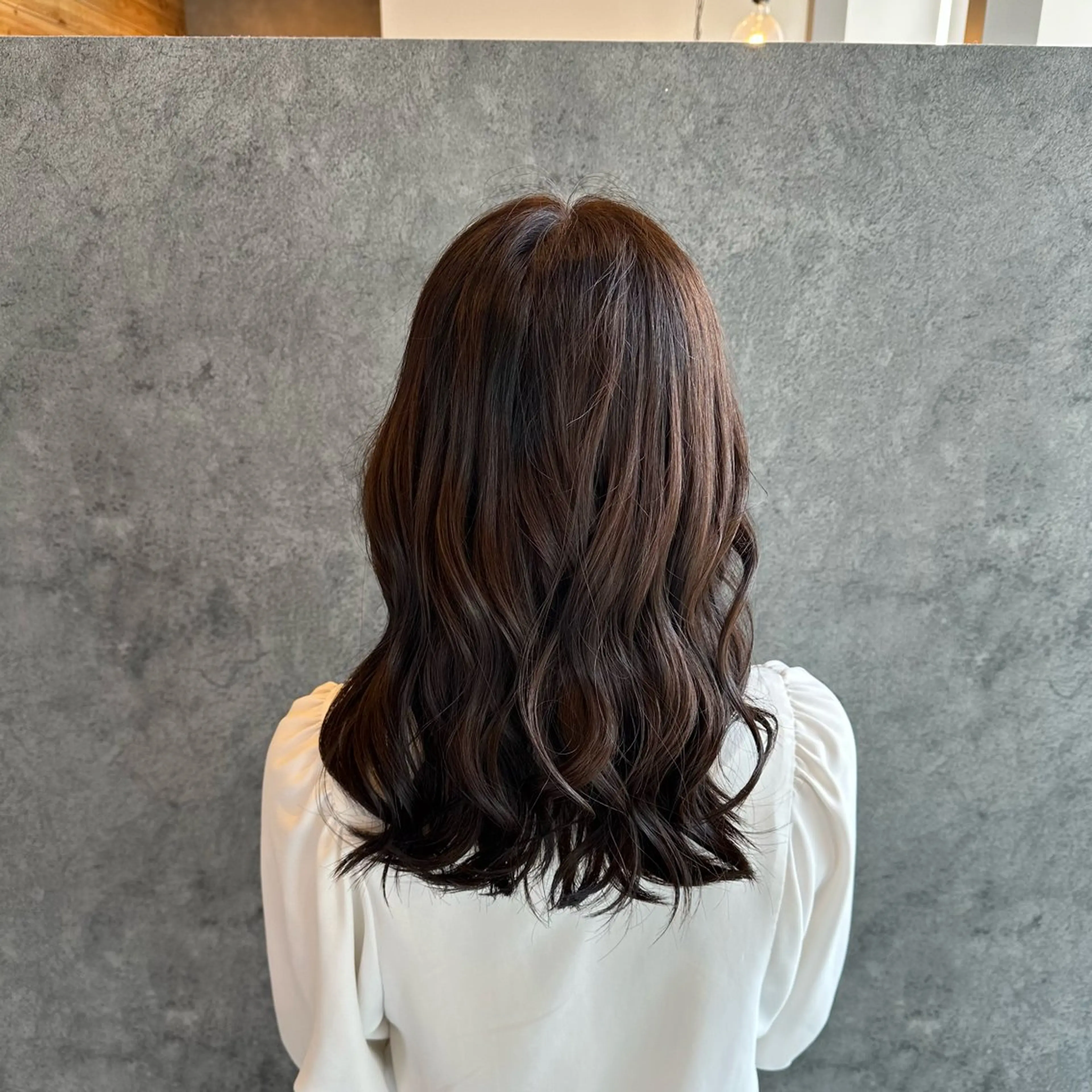 セミロング カラー Agu hair olive所属・伊藤 瑞紀のヘアスタイル