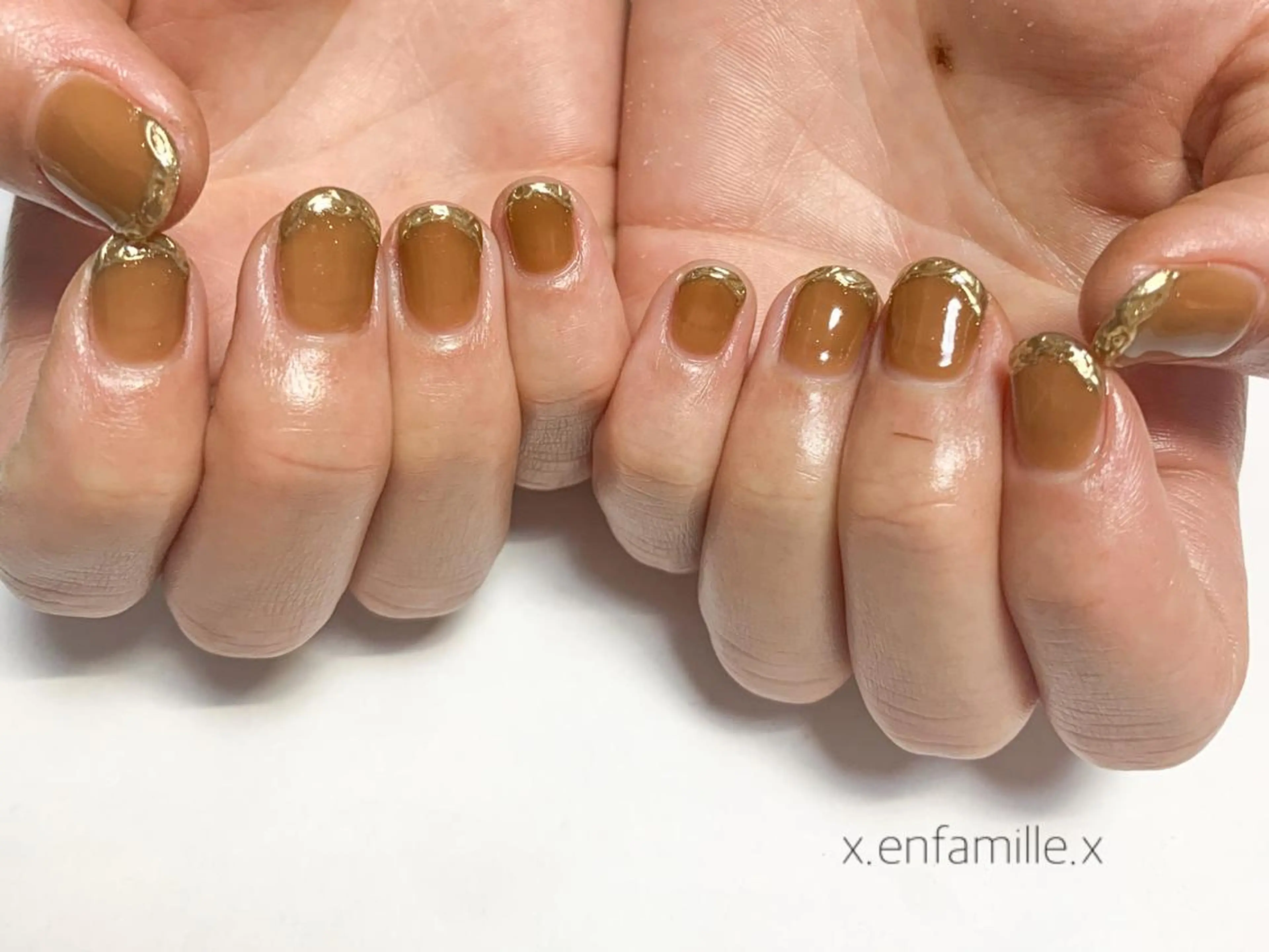 ネイル ハンドネイル nail salon en familleのネイルデザイン