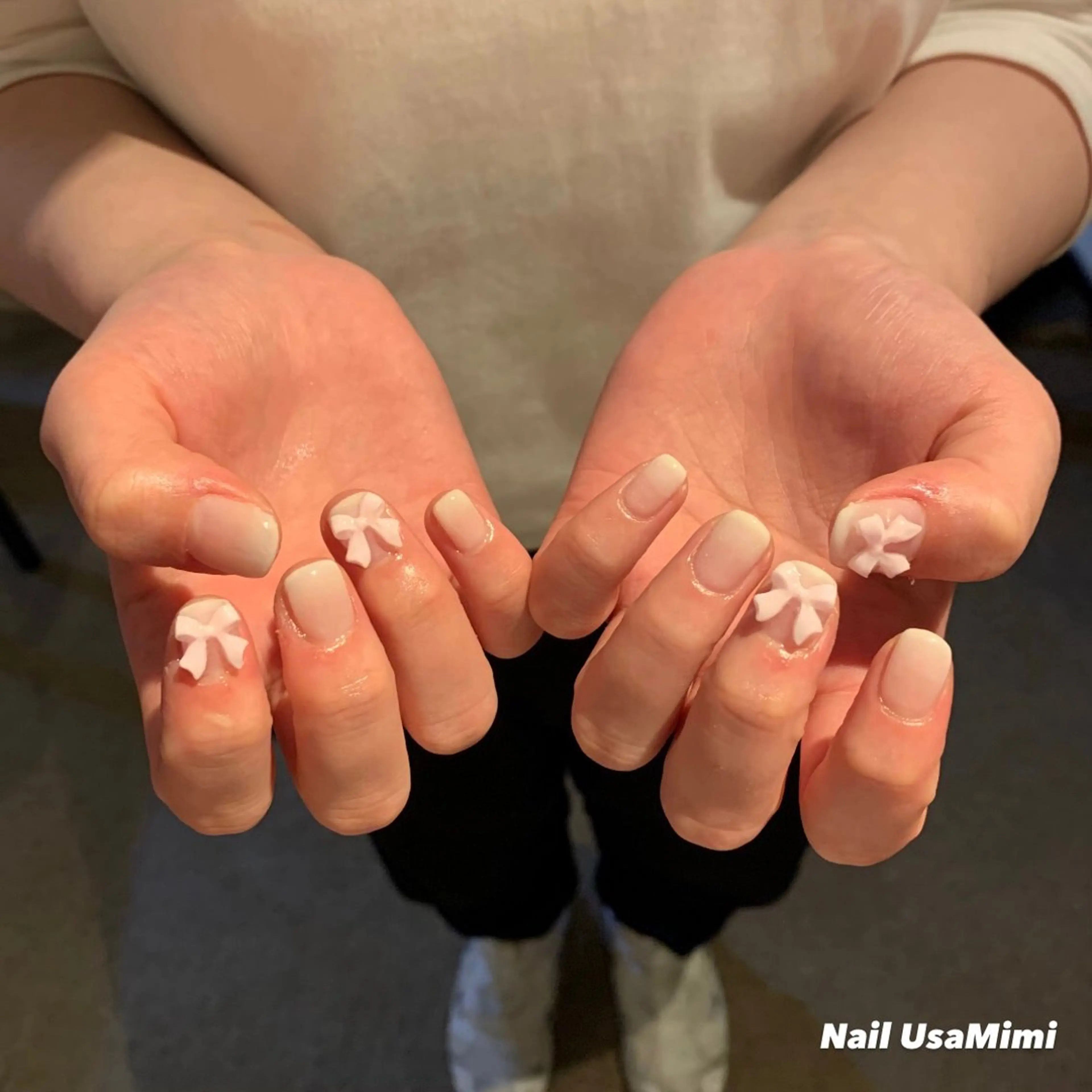 ネイル ジェルネイル マグネットネイル 持ち込み ワンカラーネイル パラジェル 本町ネイルNail UsaMimiのネイルデザイン