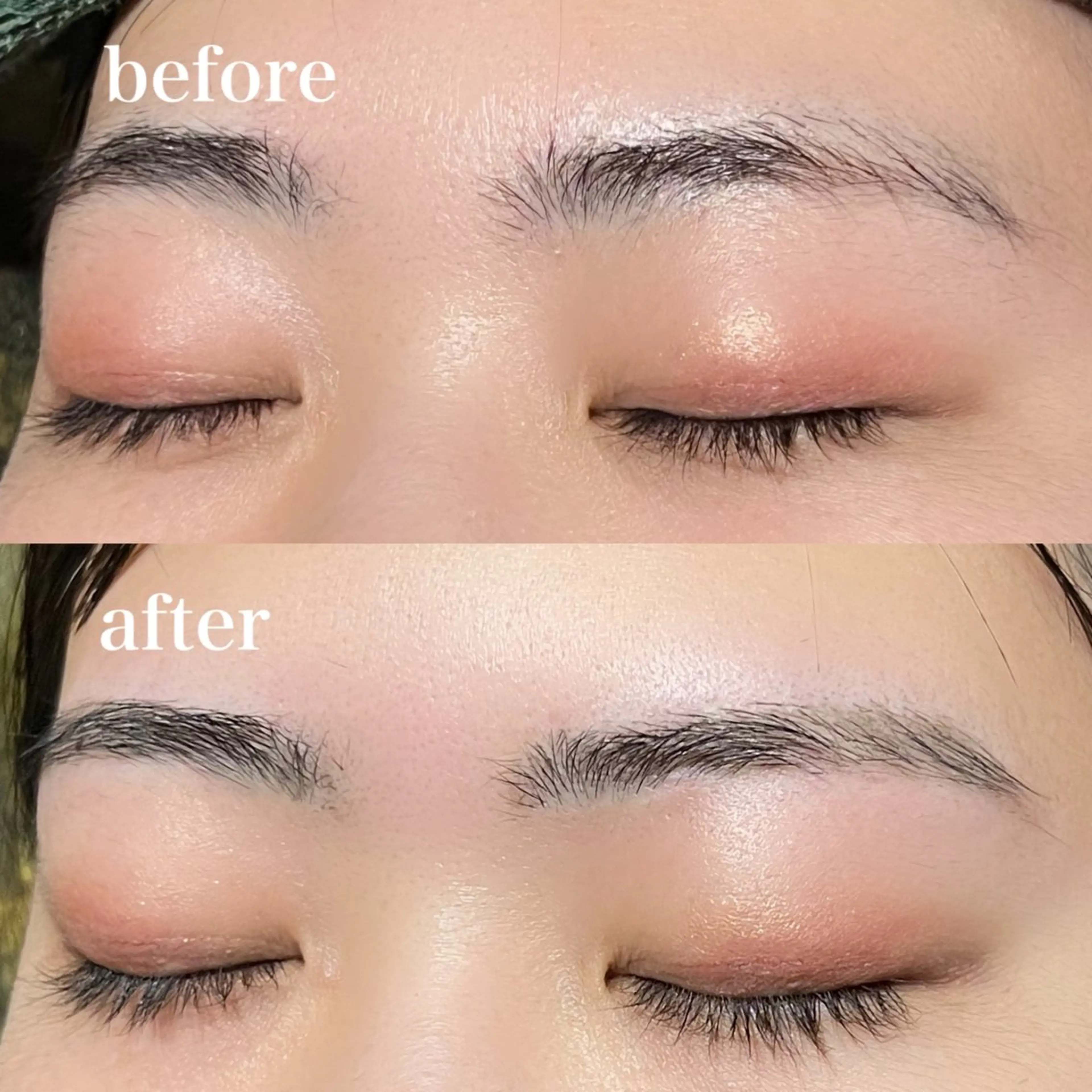 アイブロウ 韓国風アイブロウ Waxまなみのヘアスタイル