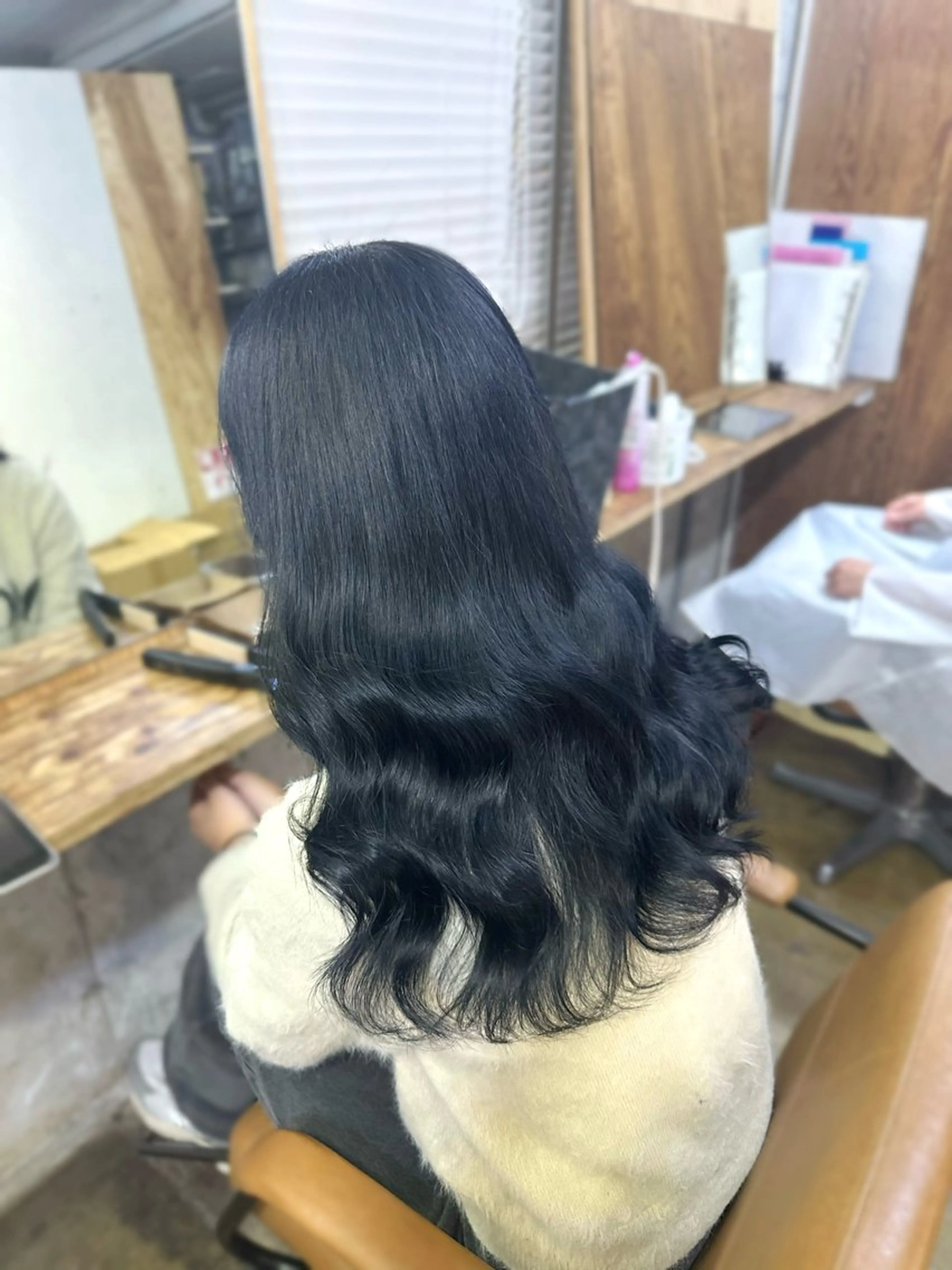 ロング カラー ヘアカラー トリートメント ︎︎カイ ミズキ 🐰𝜗𝜚のヘアスタイル