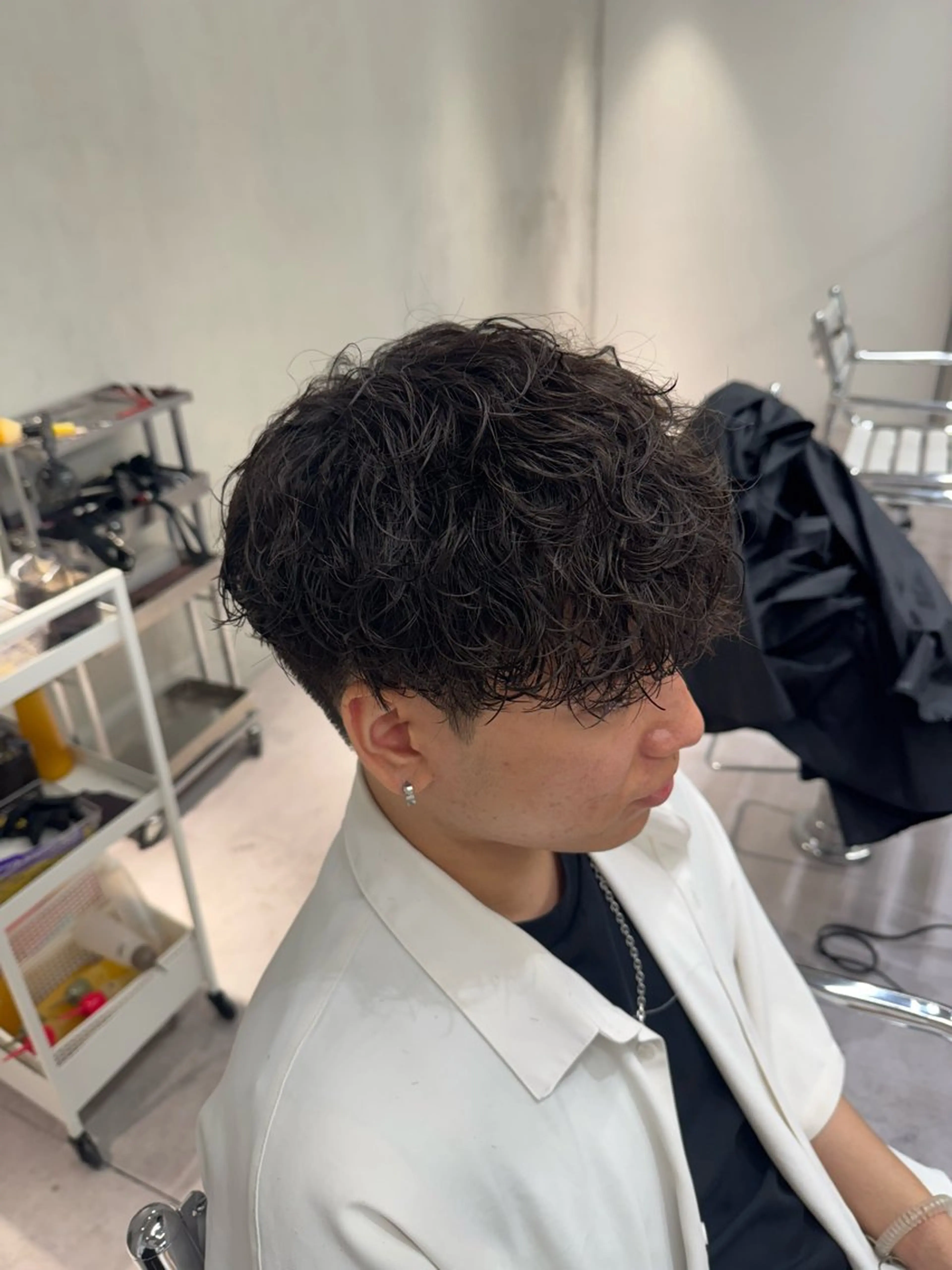 パーマ メンズ メンズパーマ メンズサロンU所属・ブリーチ/パーマ特化 片平和寿のヘアスタイル