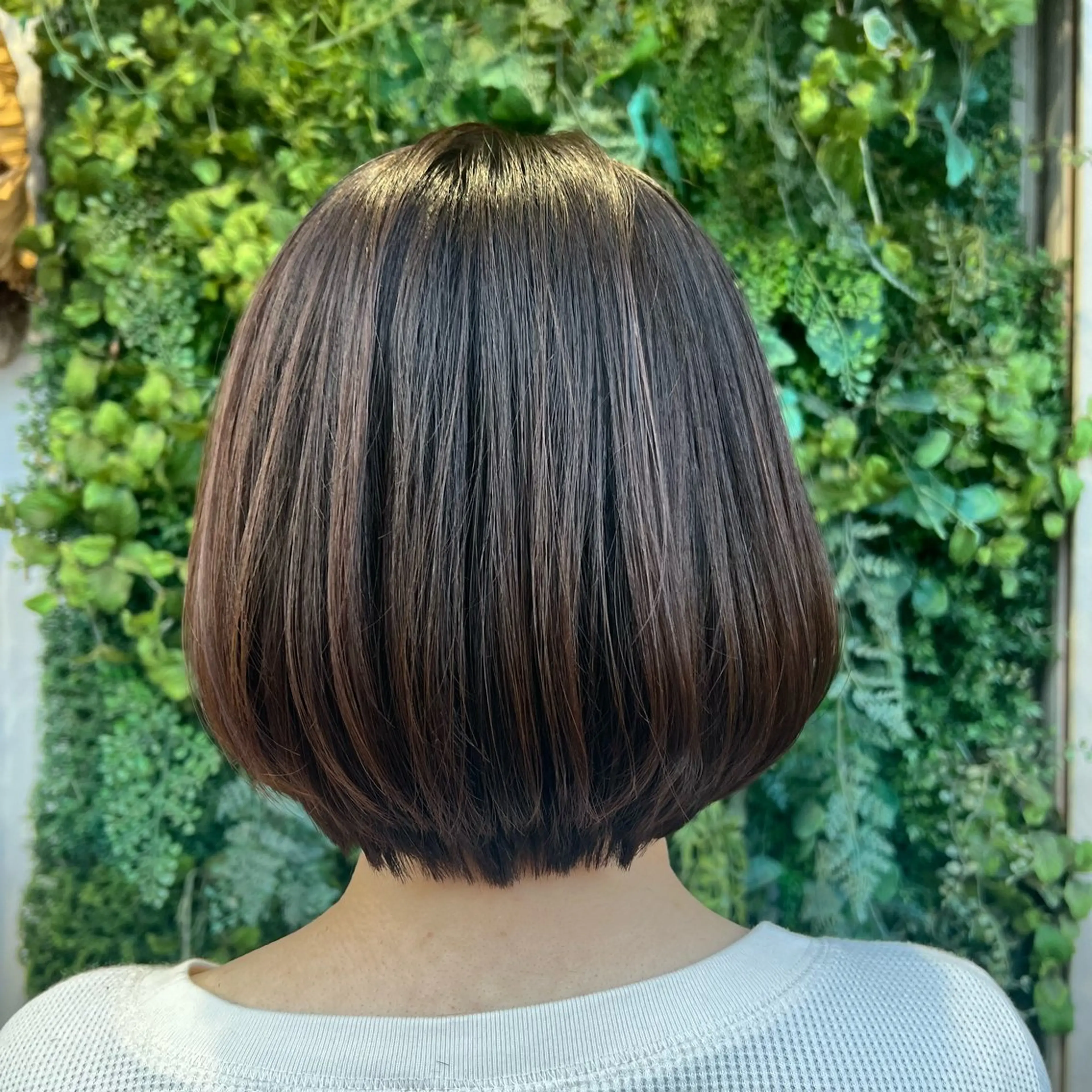 ショート ショートボブ ボブ ショートヘア カット 朝が楽になる艶髪縮毛 ✨中稲明梨のヘアスタイル