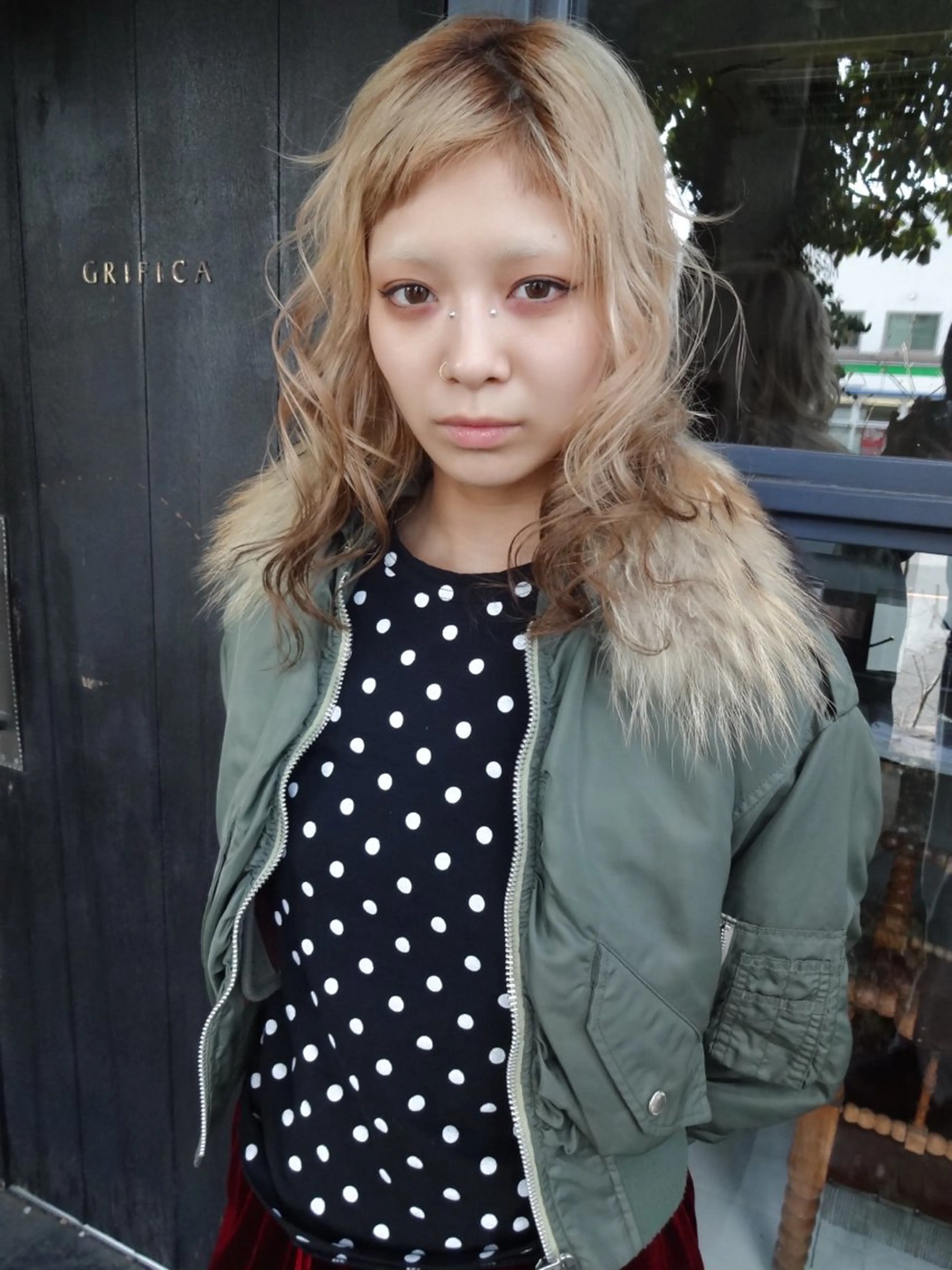 ミディアム カラー 太田 妃香/岡崎美容室のヘアスタイル