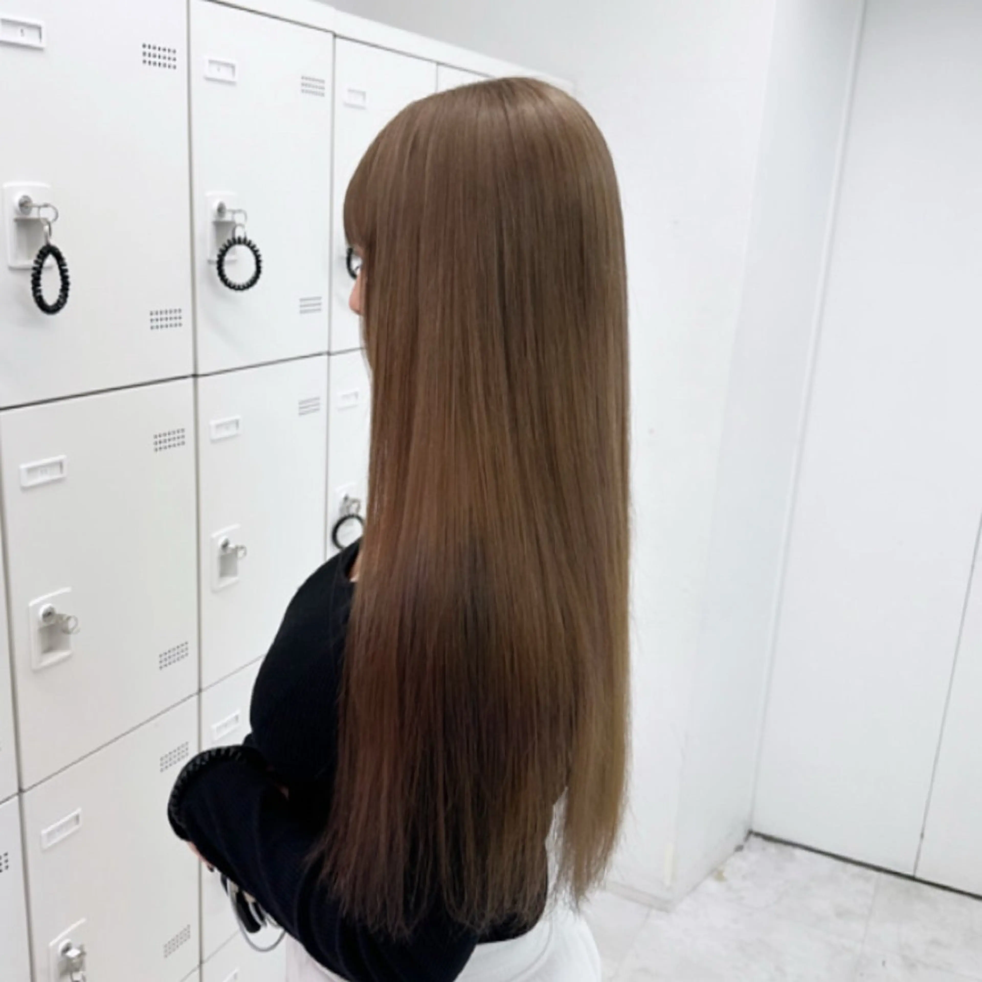 カラー マンツーマン/原宿/ 透明感カラー⭐️のヘアスタイル