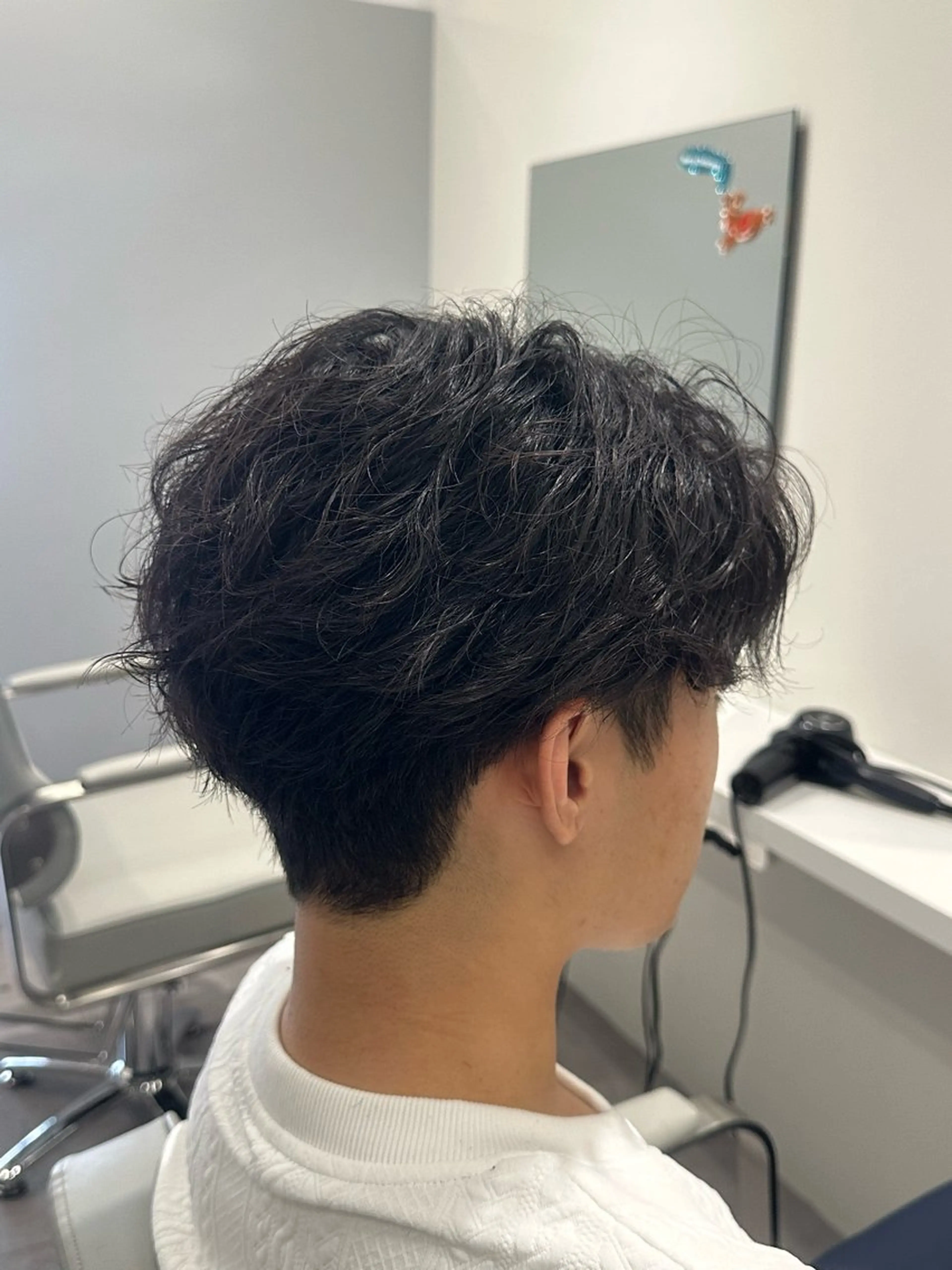 パーマ メンズ カット パーマ トリートメント ヘッドスパ 【メンズ特化】／ パーマ/名駅/Jinのヘアスタイル