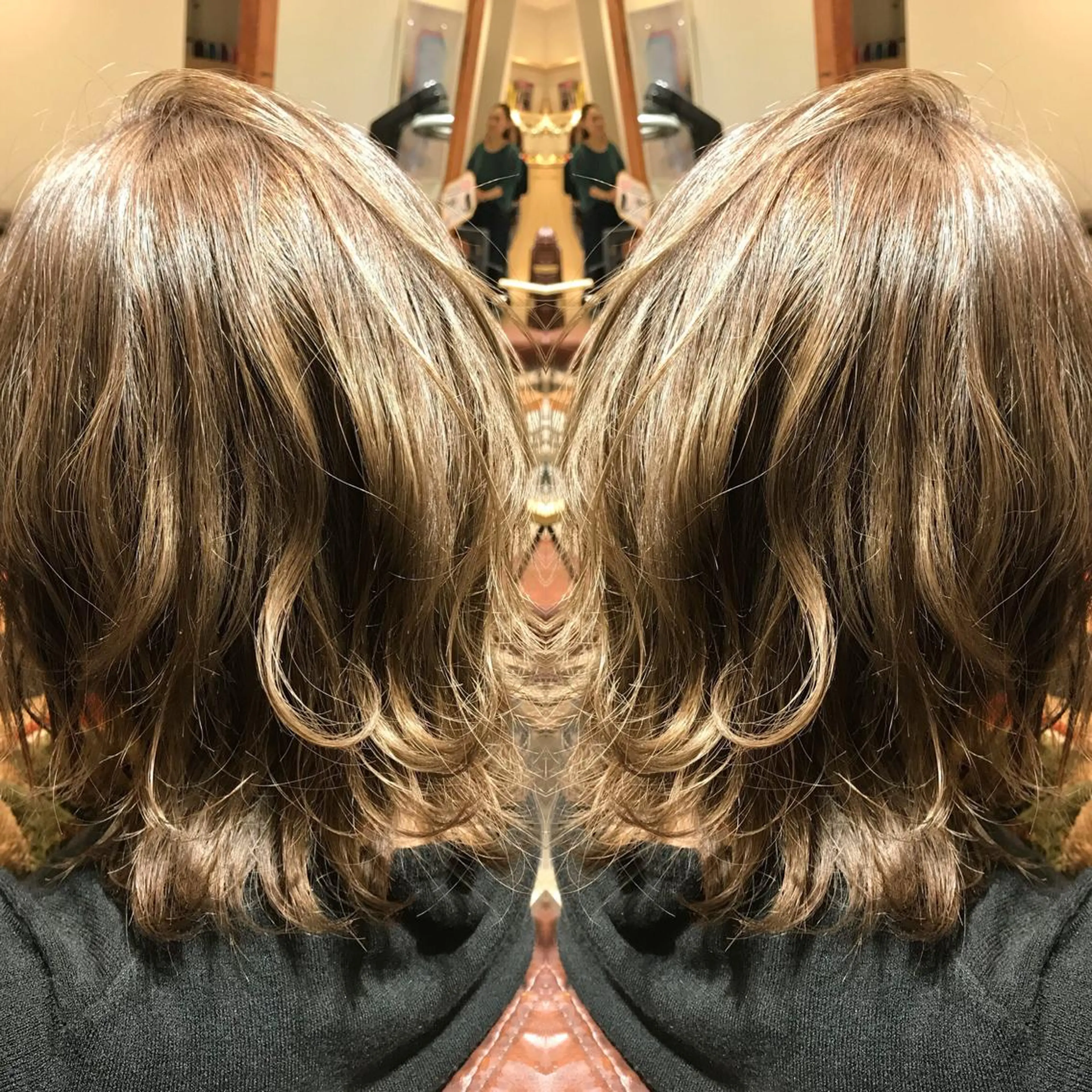 ショート カラー シールエクステ⭐️ オオミタクヤのヘアスタイル