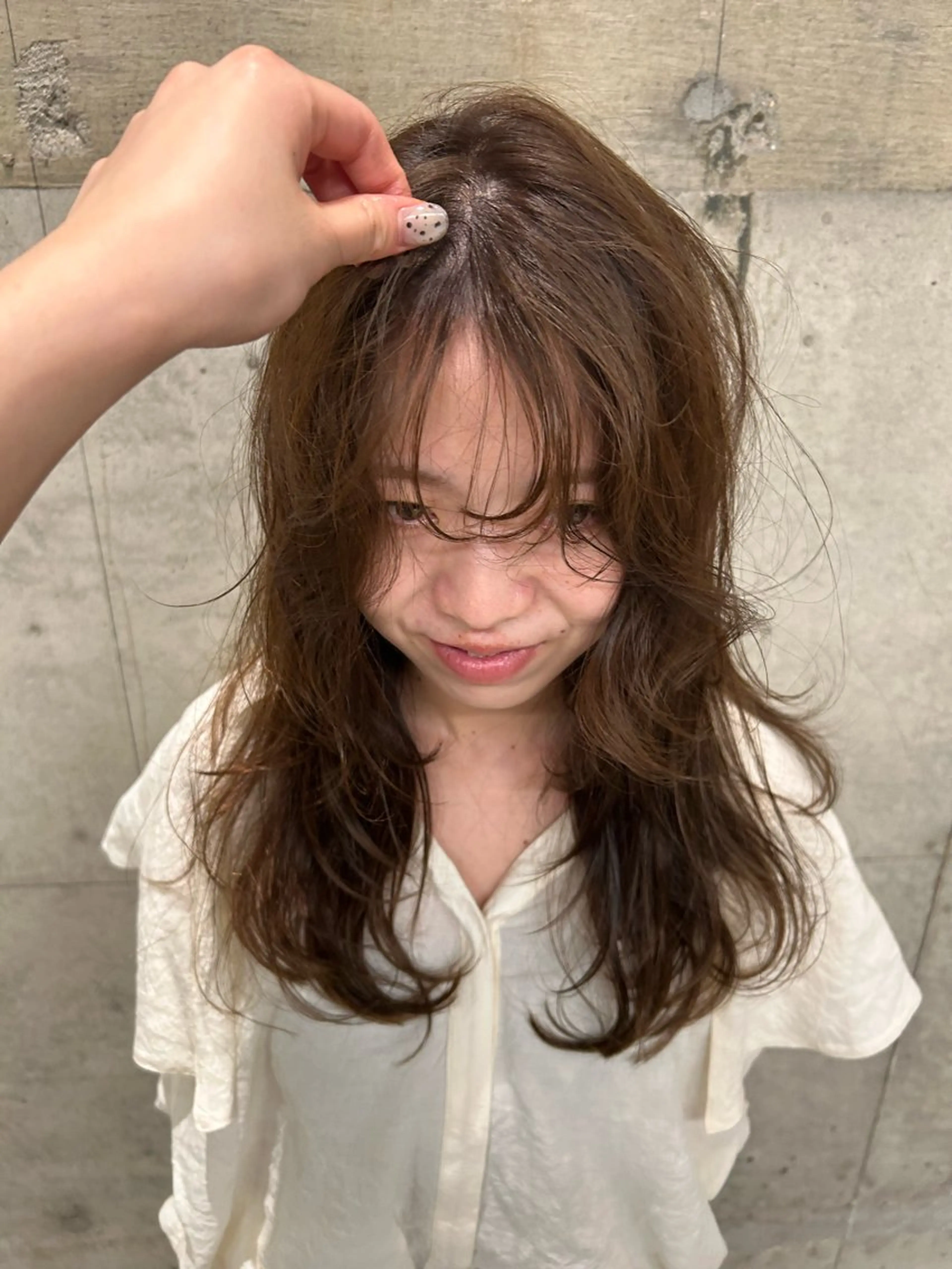 カラー カエデ🧤 ブリーチモデル大募集のヘアスタイル