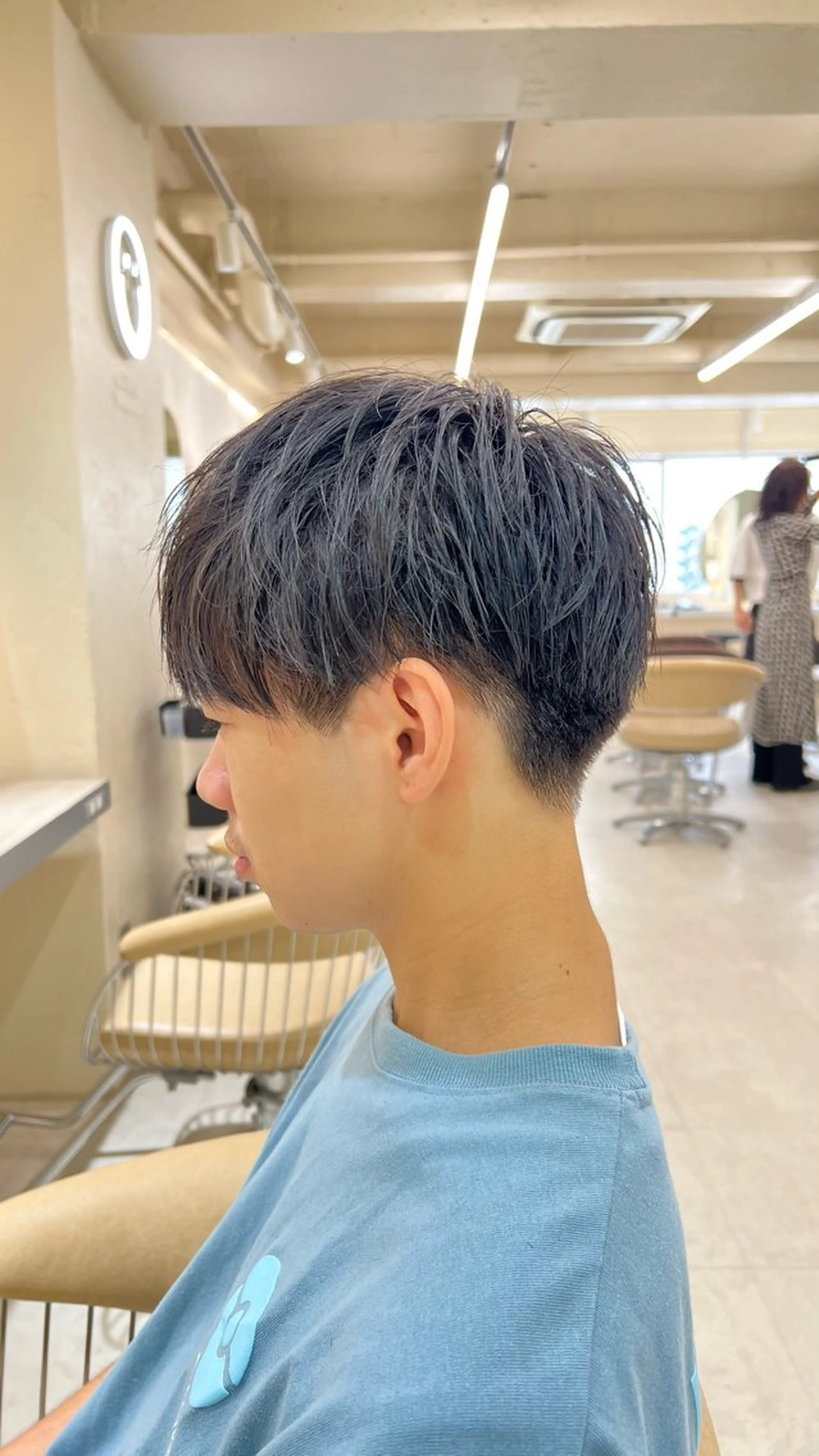 ショート メンズ カット 横浜/カット/ボブ/ レイヤーカットのヘアスタイル