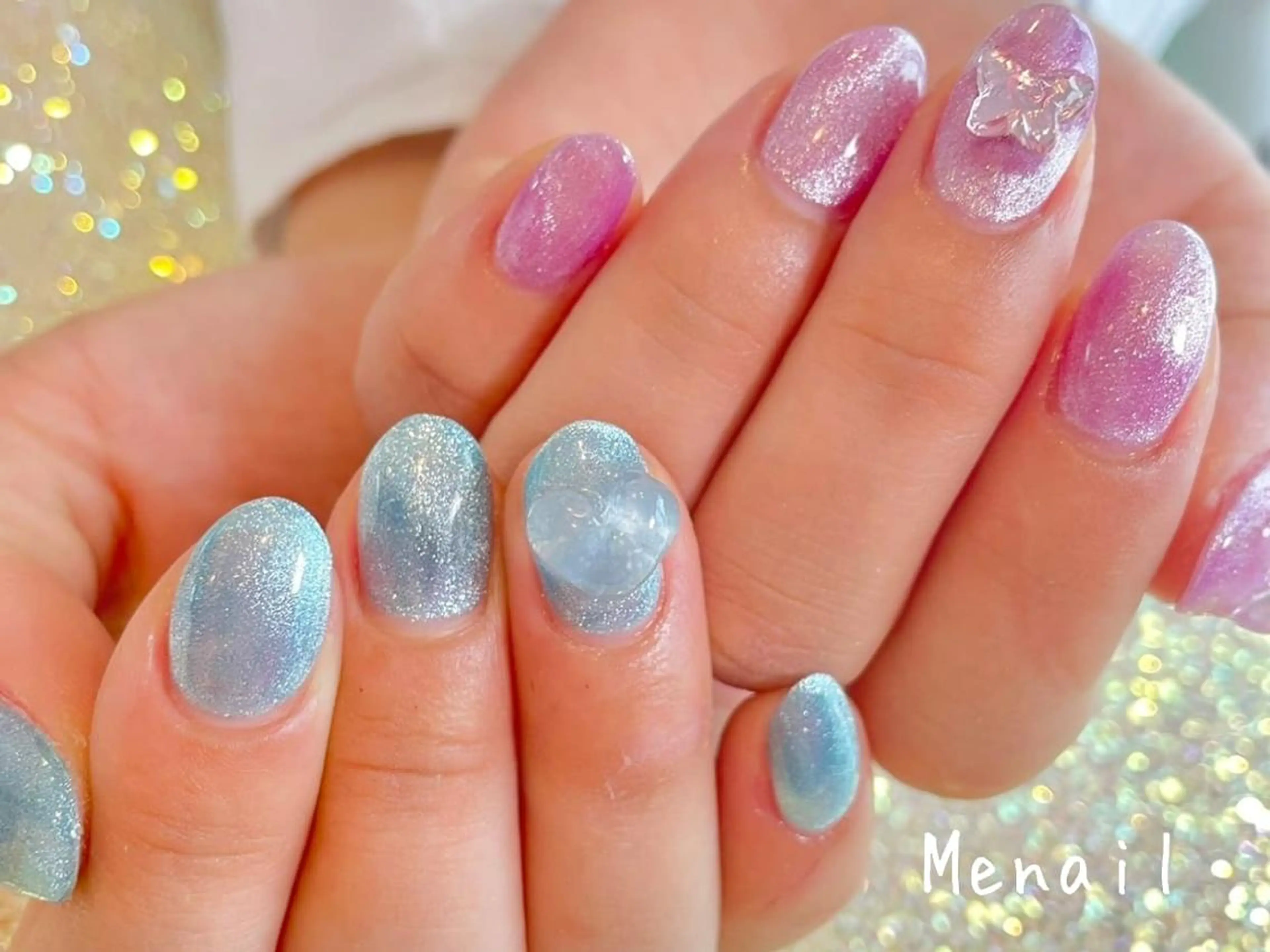 ネイル 🎀MENAIL🎀 シンプル系/POP系のネイルデザイン