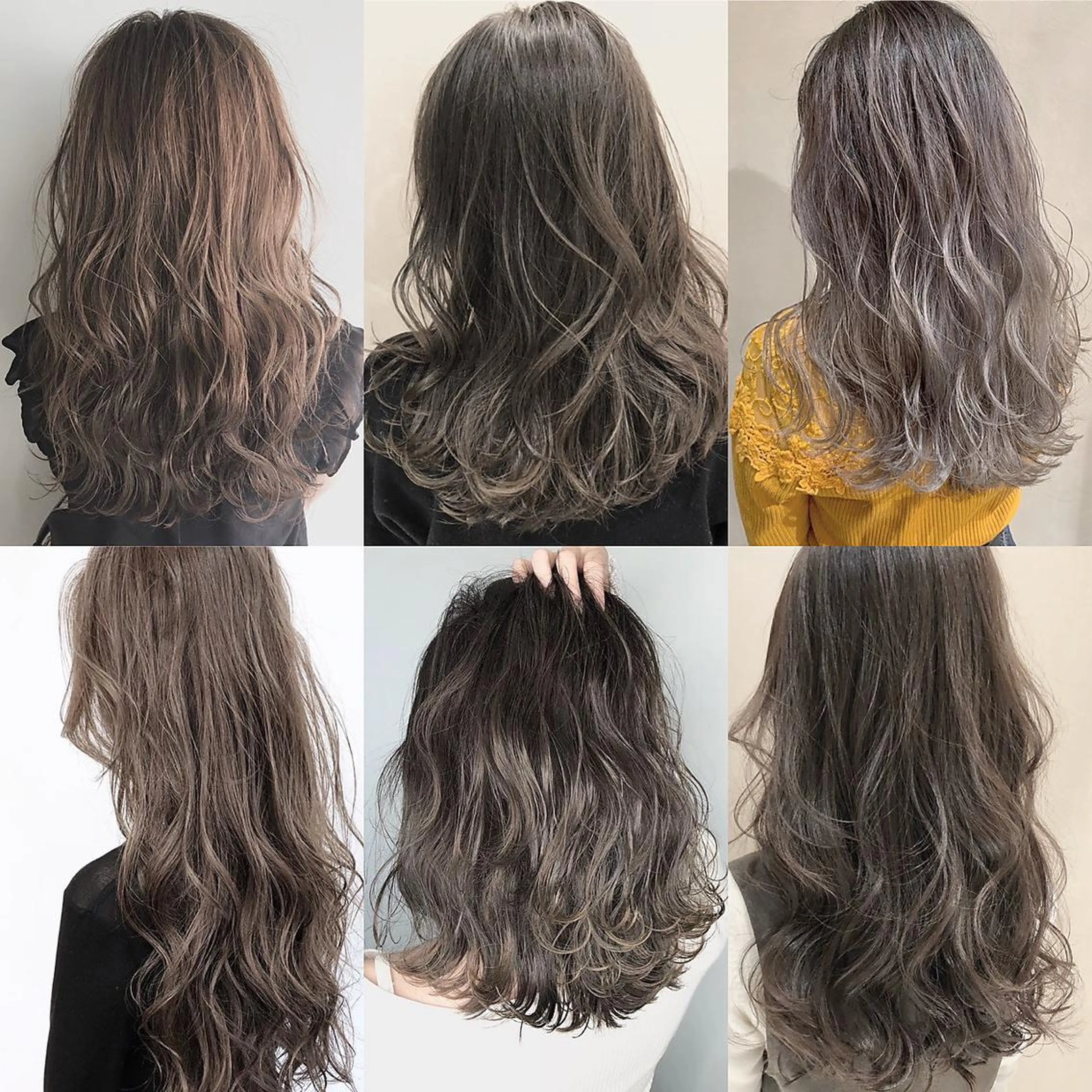 カラー ioe 岡本のヘアスタイル