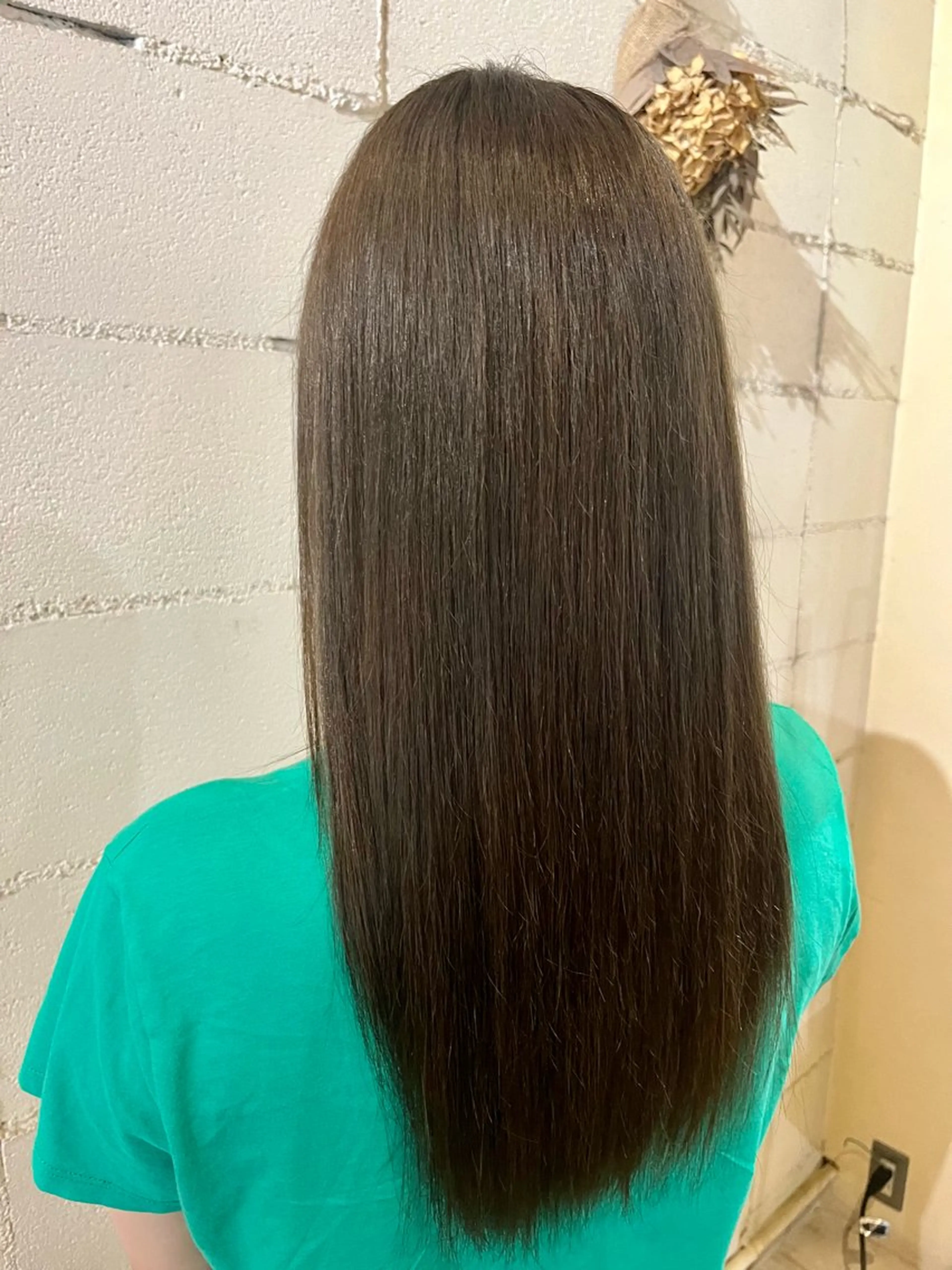 ロング ヘアカラー トリートメント たかしま あさひのヘアスタイル
