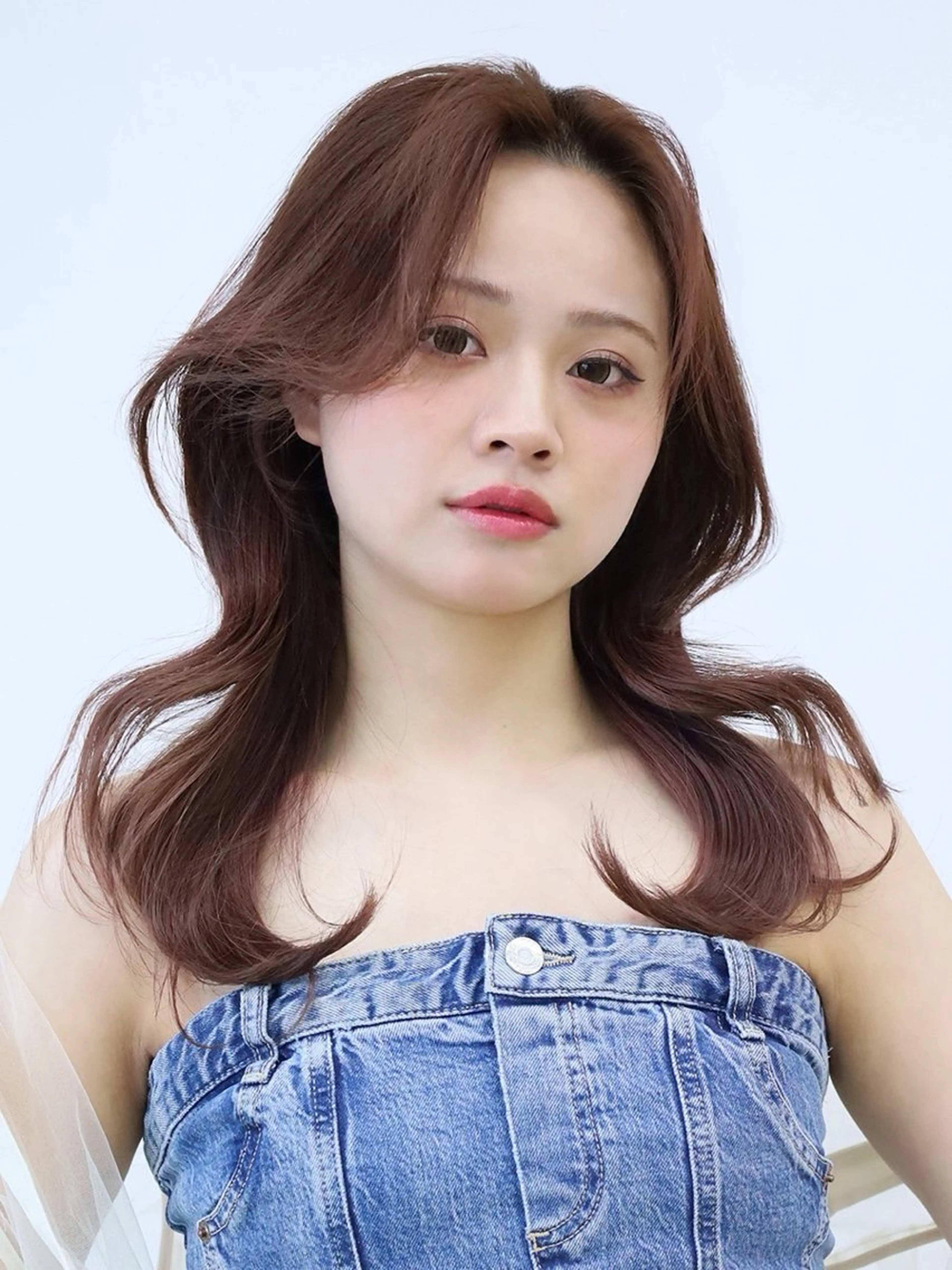 街で映えるあなただけ のスタイルを蘆谷華帆のヘアスタイル