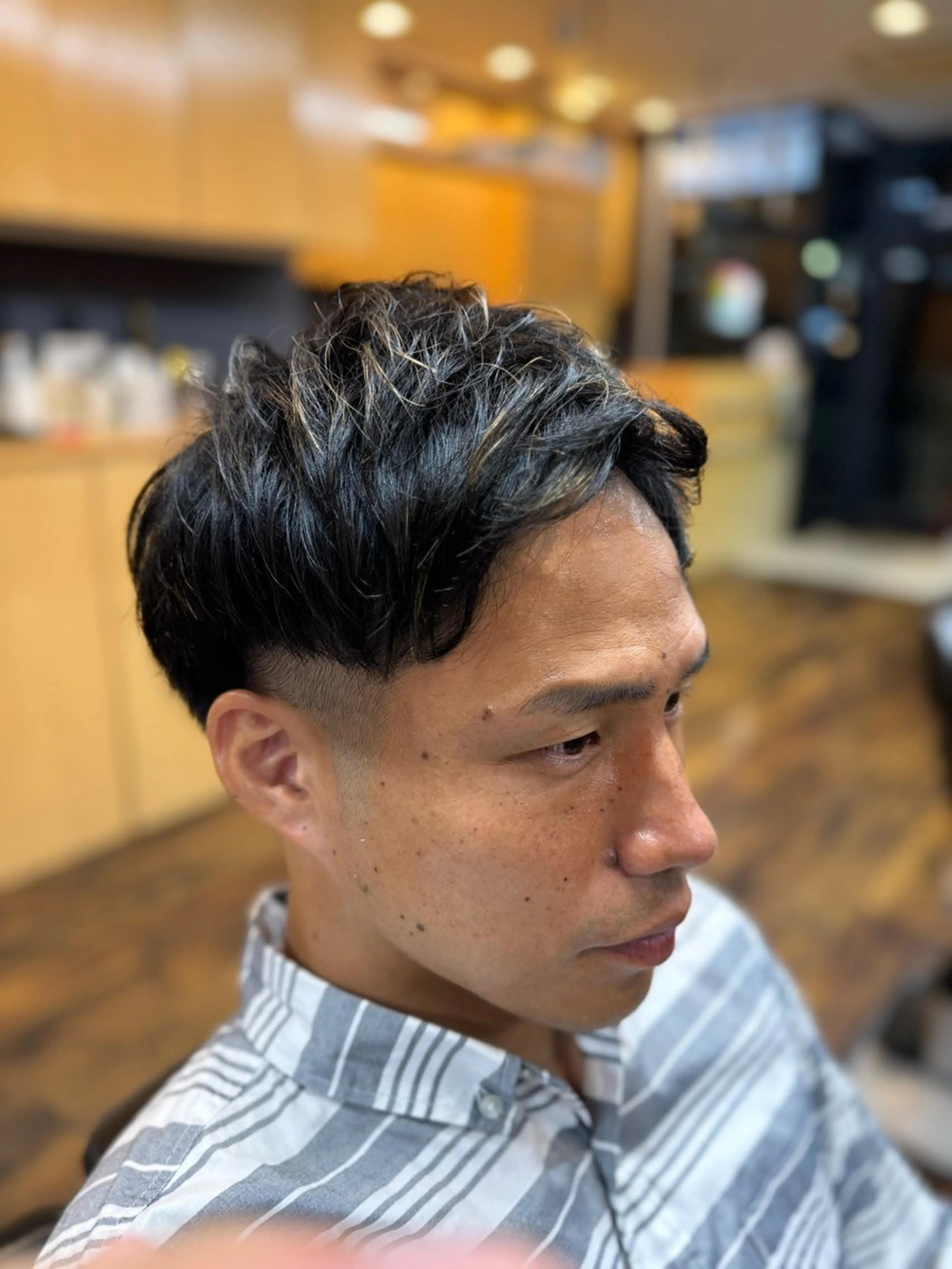 【ミニモ限定価格🌀】アップバングパーマ4,000円の写真