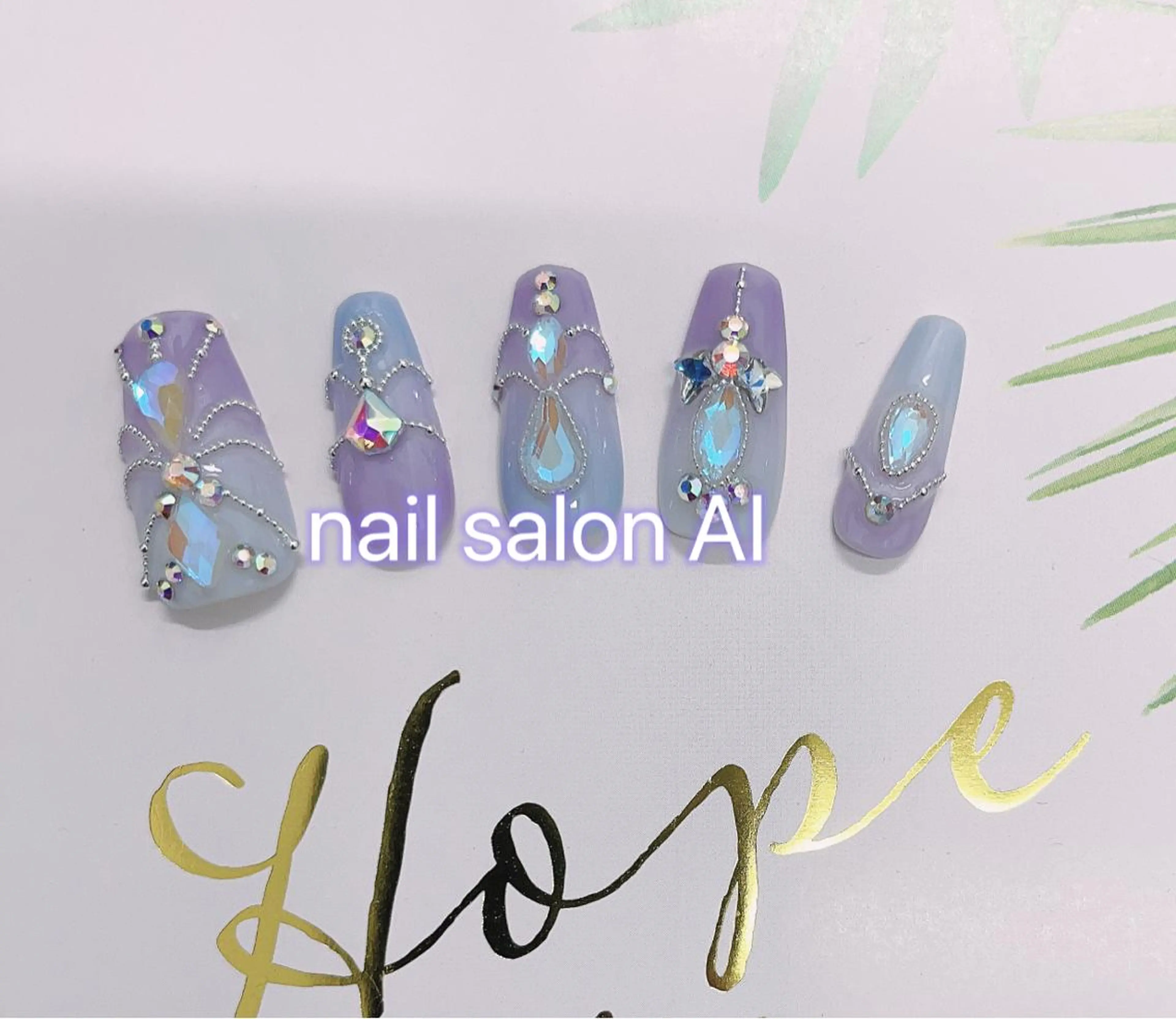 ネイル ネイルチップ nail  salon  AI所属・nail salon AIのネイルデザイン