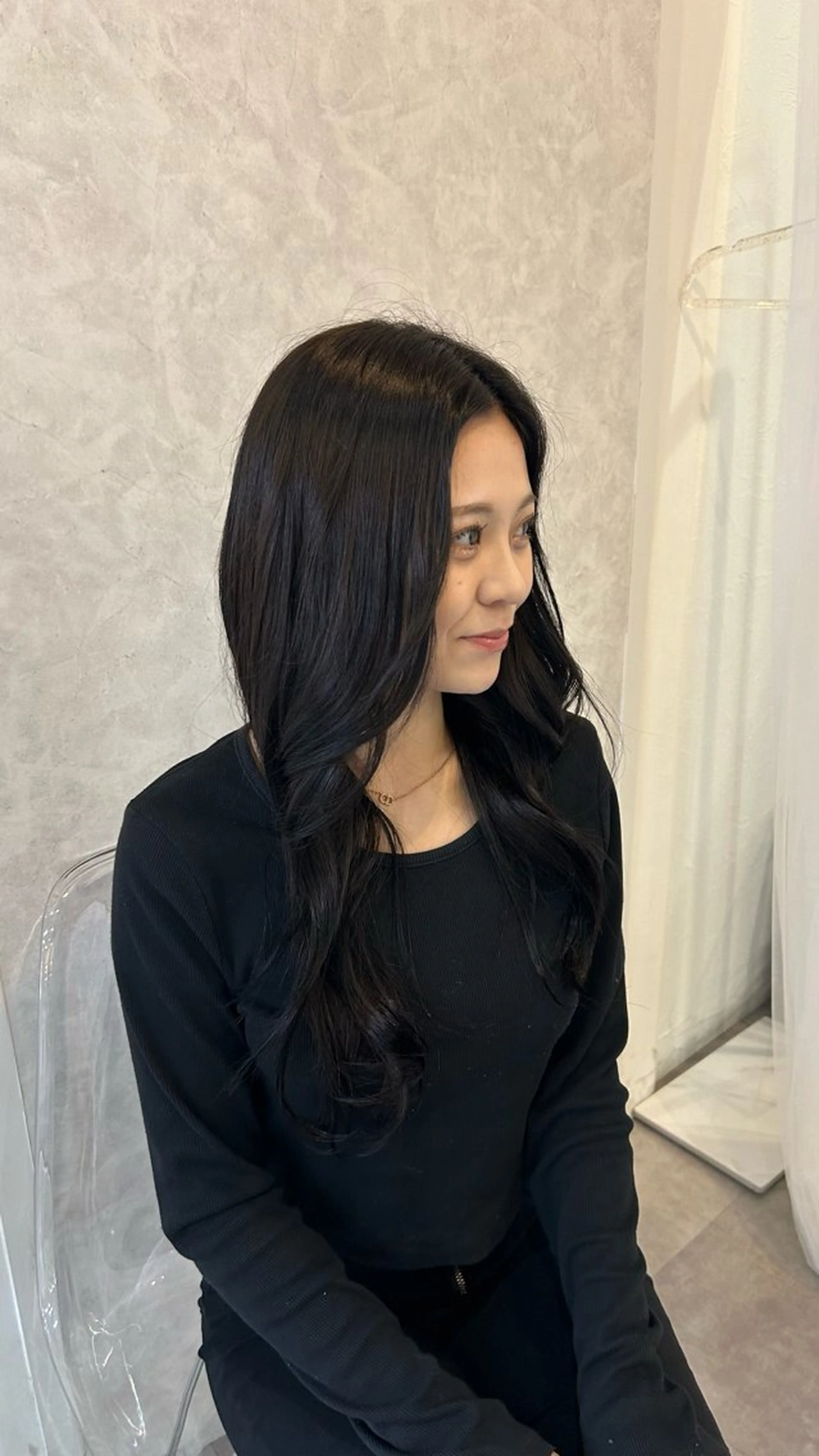 ロング カラー 透明感カラー 学生 Emitas.宮街道店所属・メイ/和歌山美容室/ Emitas.のヘアスタイル