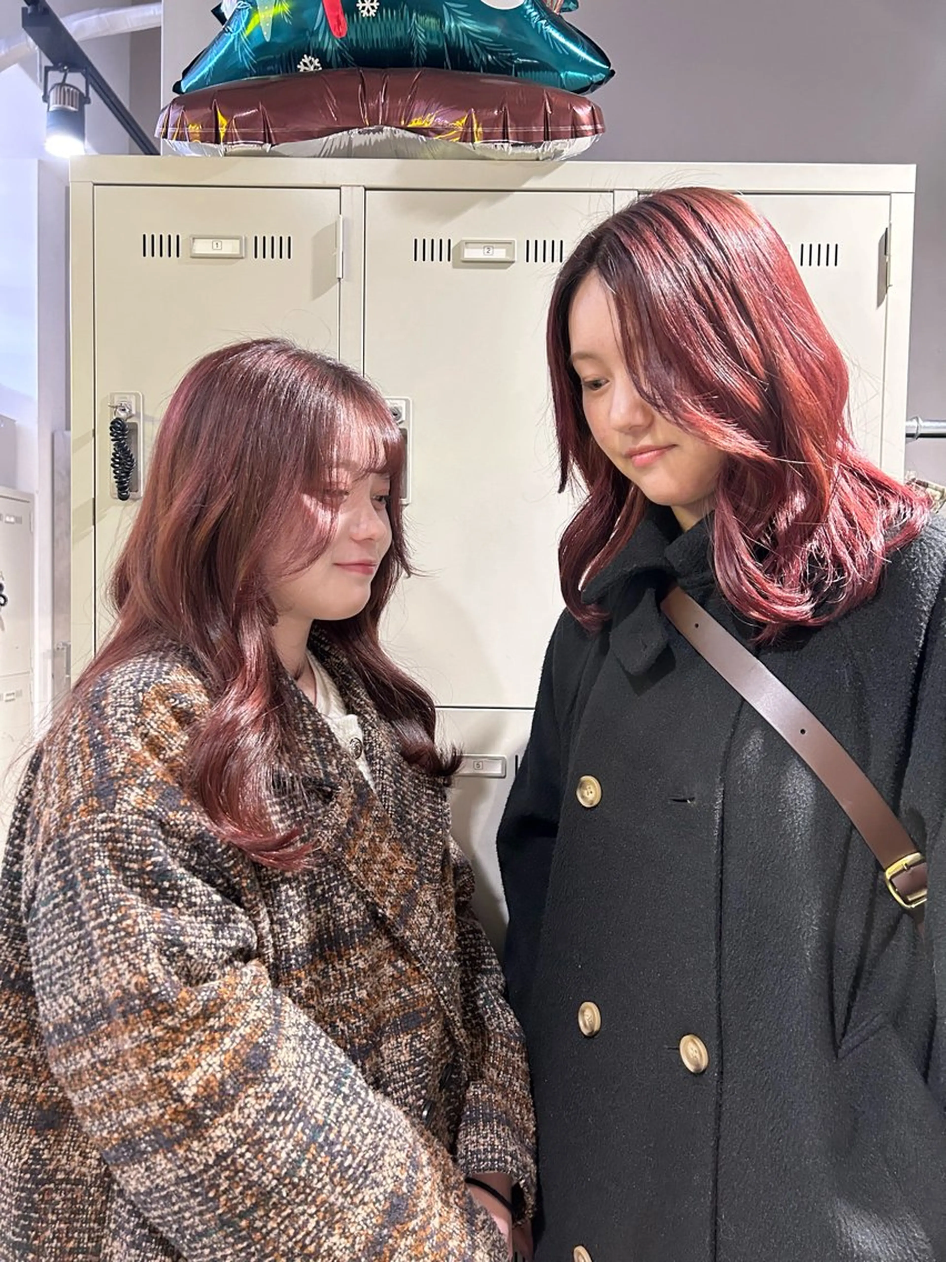 カラー ヘアカラー トリートメント beige🤎ダブル カラー/レイヤー🧸のヘアスタイル