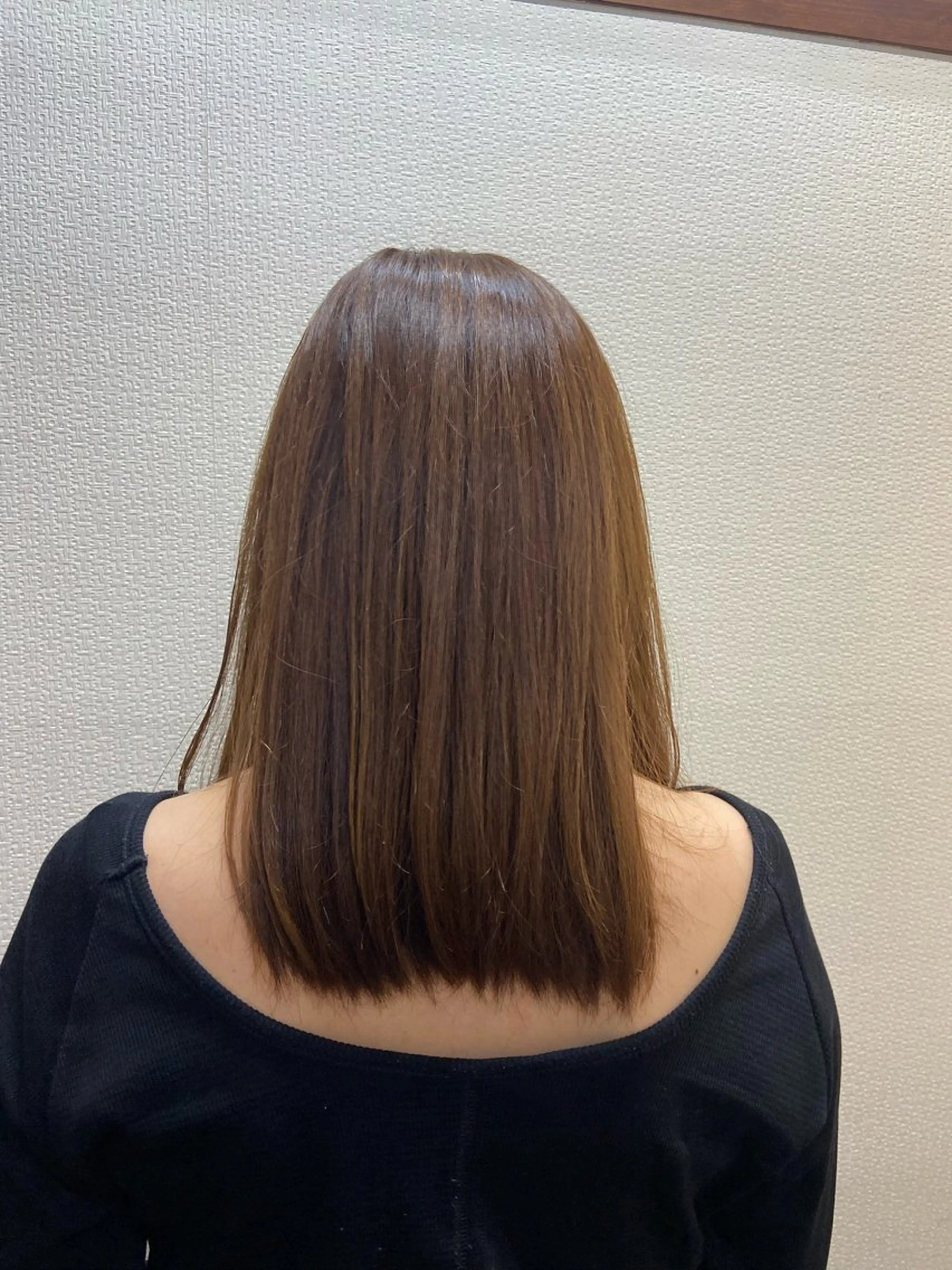 ミディアム 艶カラー🕊️ ✴︎Yukari✴︎のヘアスタイル