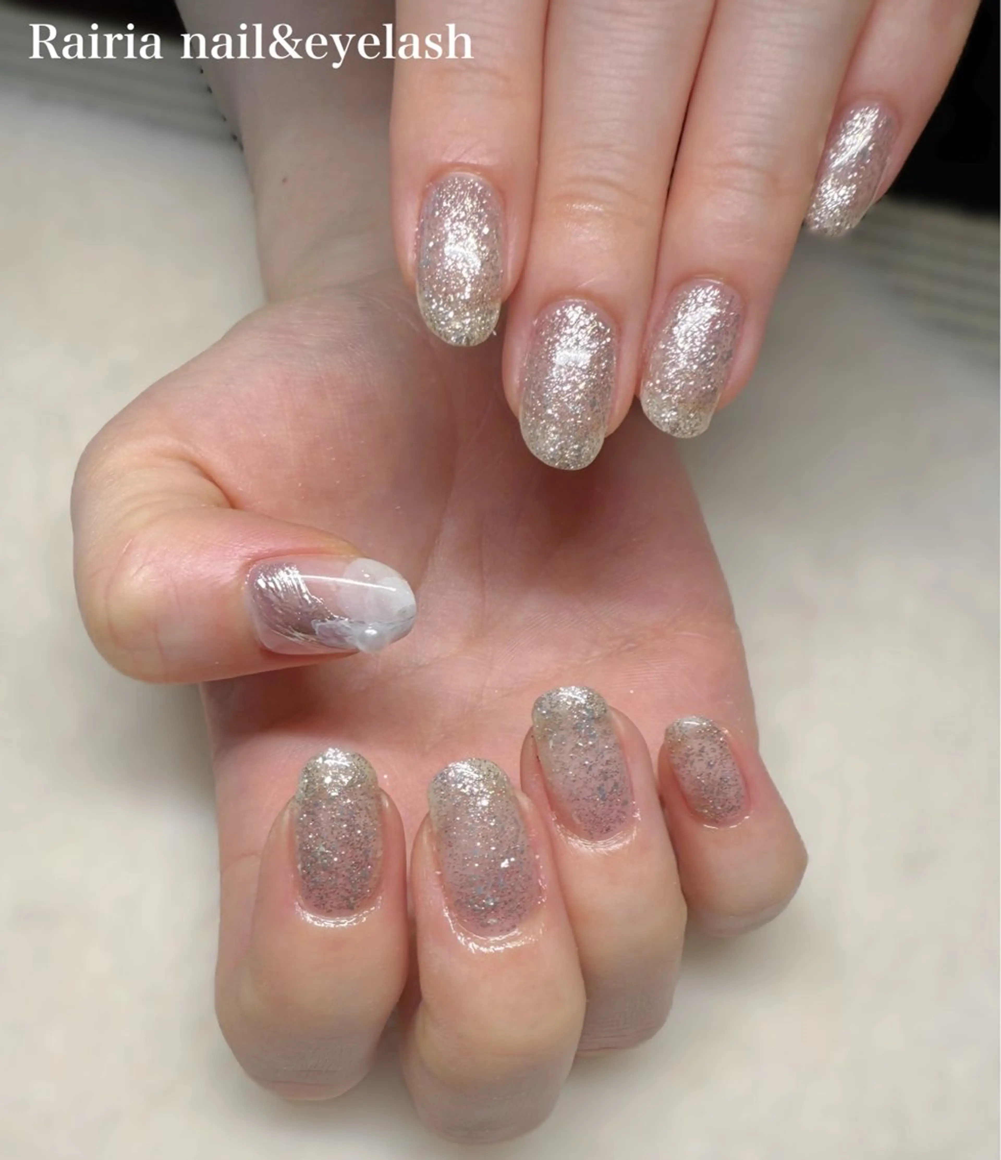 ネイル ハンドネイル Rairia   nail所属・屋敷 理奈のネイルデザイン
