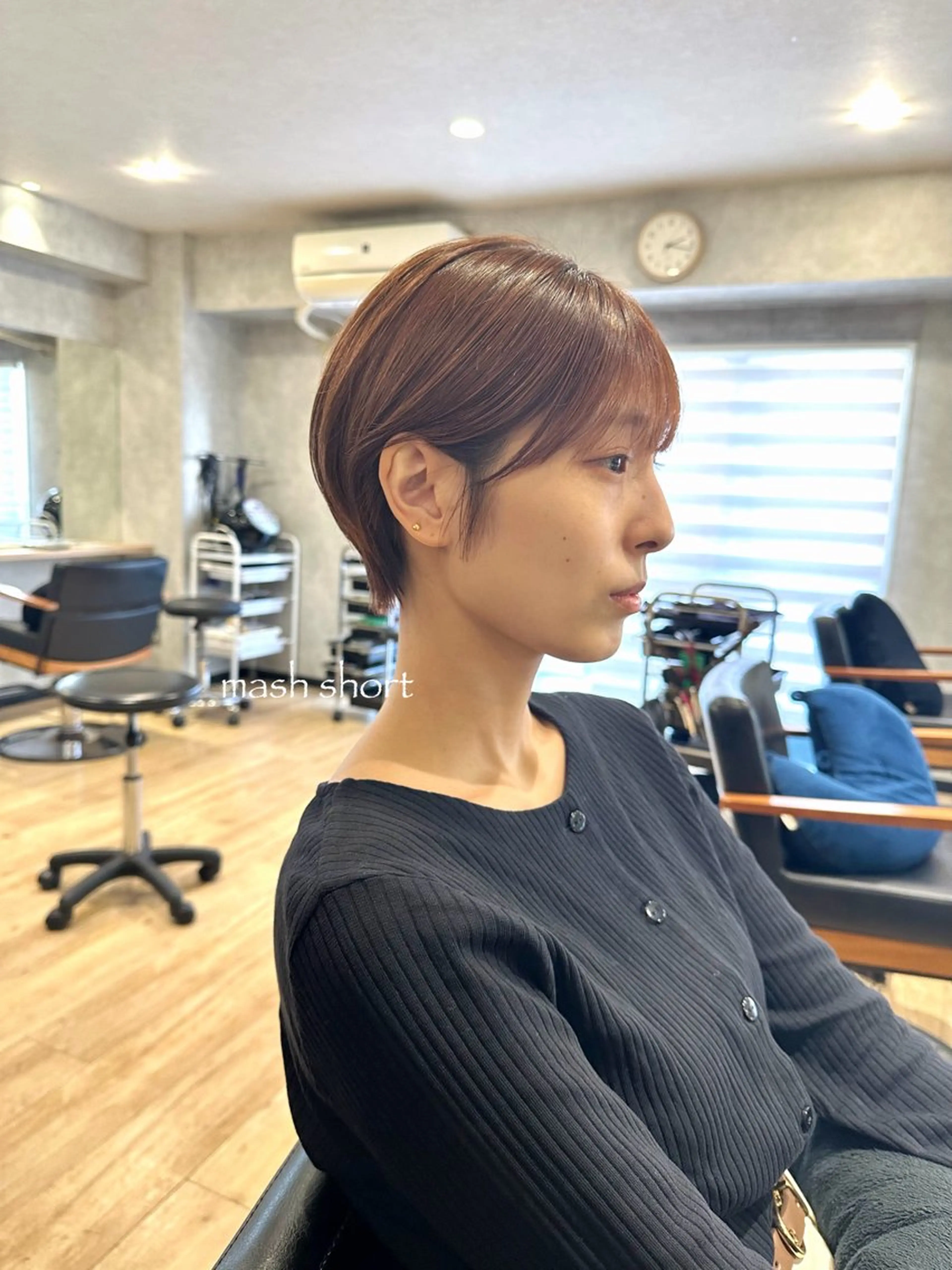 ショート カラー カット ヘアカラー トリートメント 🍃ショートヘア🍃 北林春樹のヘアスタイル