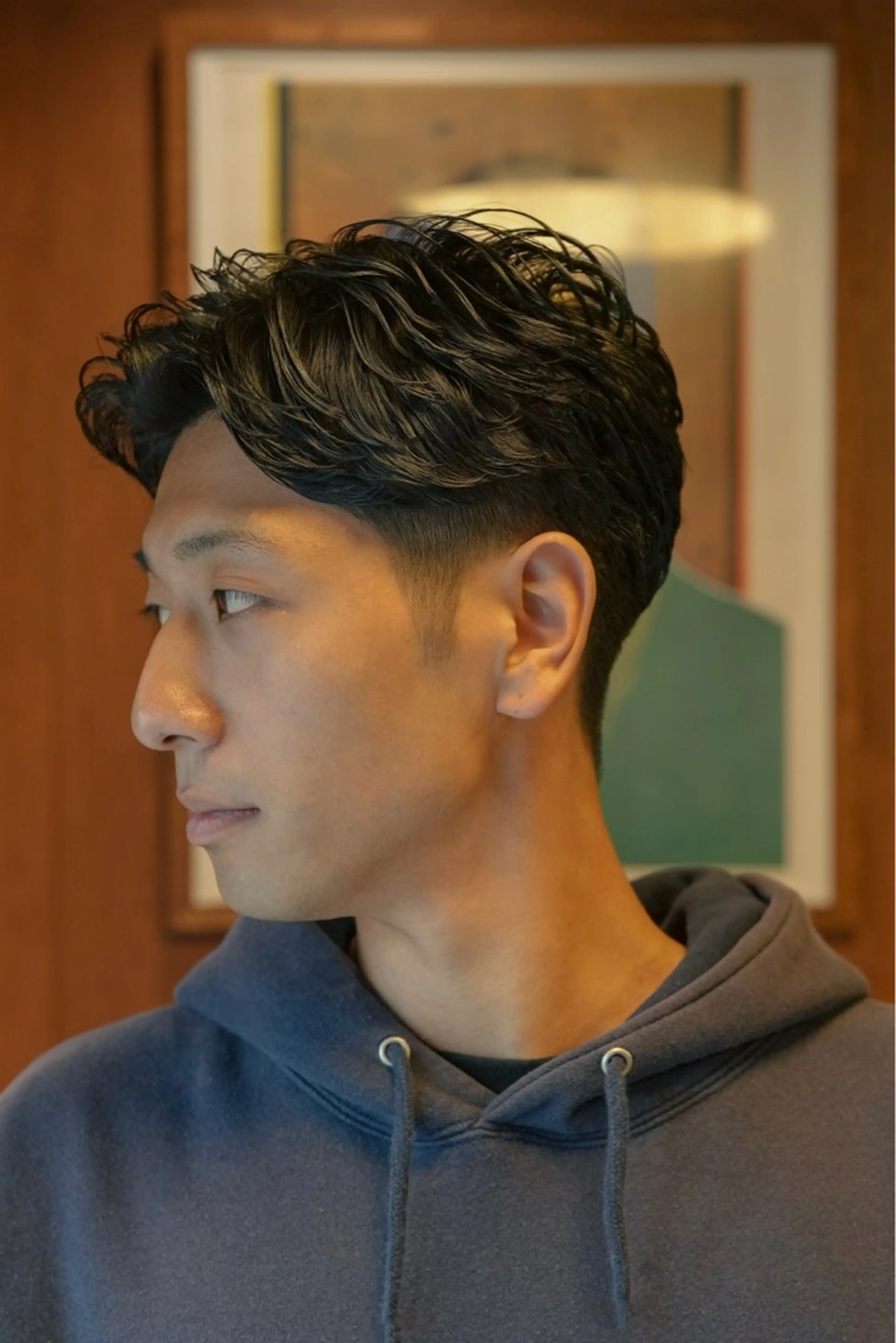 メンズ メンズパーマ いしだ りょうのヘアスタイル