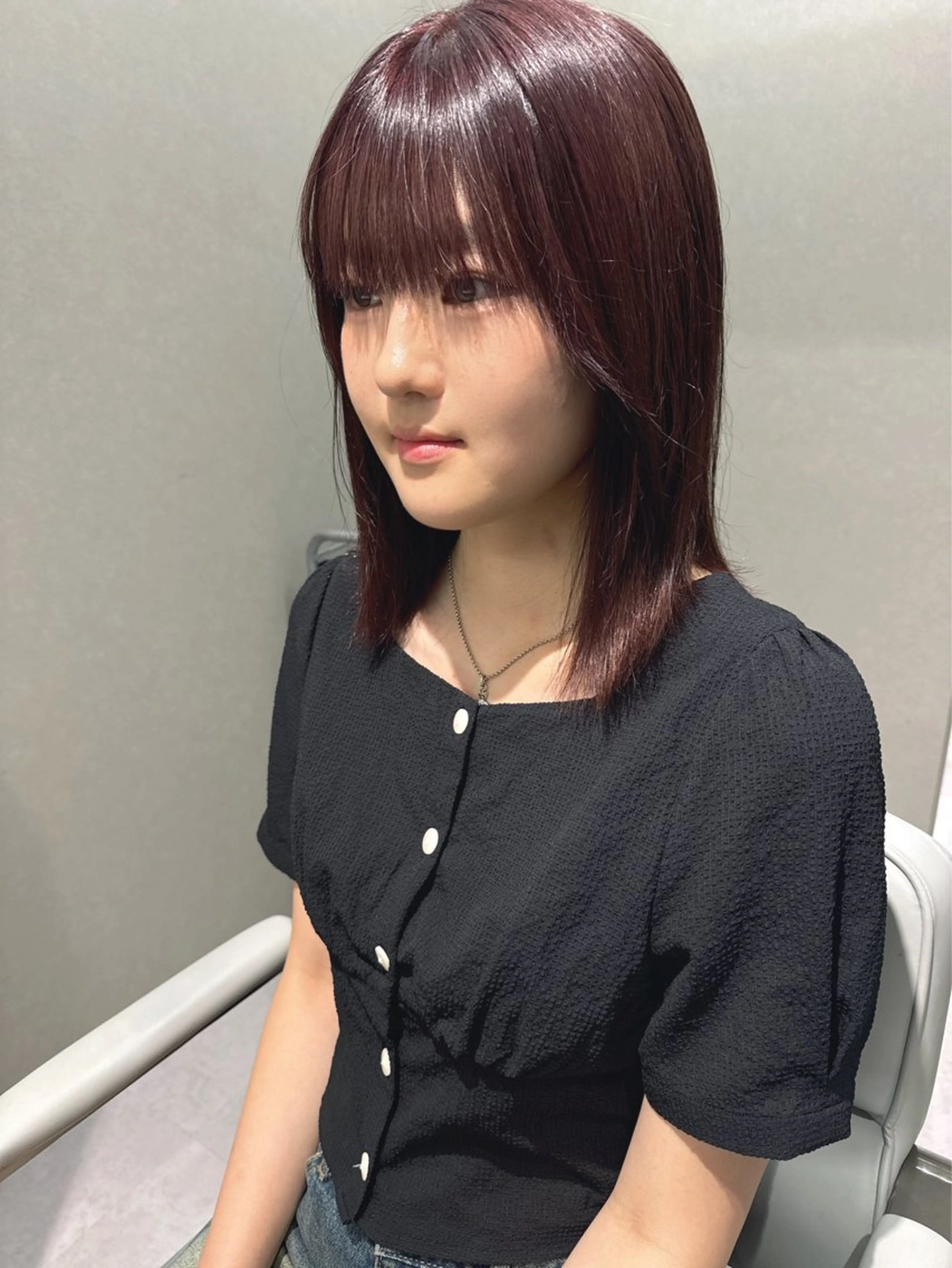 ミディアム Rita/髪質改善 /透明感カラーのヘアスタイル