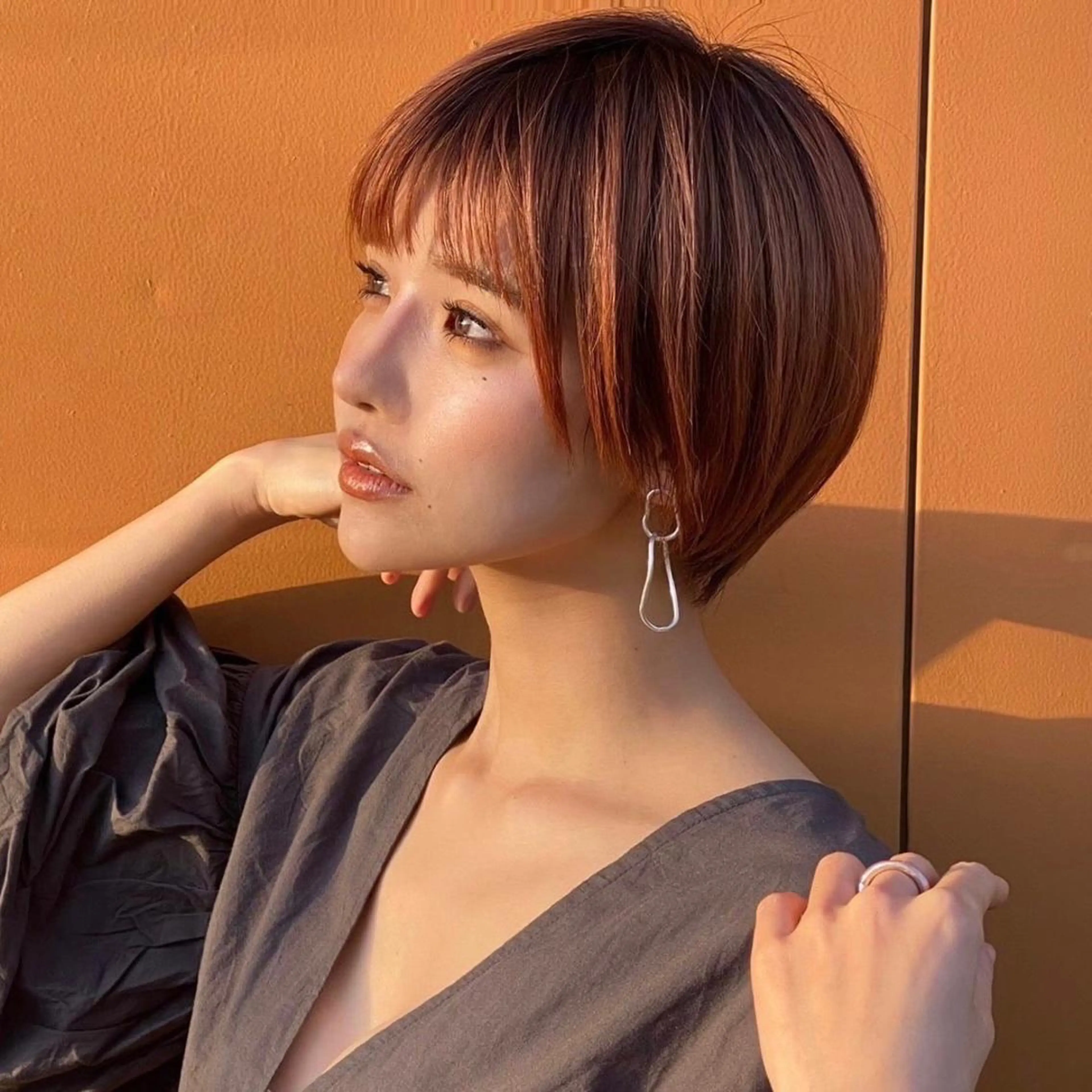 ショート カラー パーマ ヘアアレンジ メンズ キッズ ネイル マツエク・マツパ アイブロウ メンズバレイヤージュ メンズブリーチ フェードカット メンズハイライト メンズハイトーン カット ヘアカラー 髪質改善🇰🇷 レイヤーカット/梅田のヘアスタイル