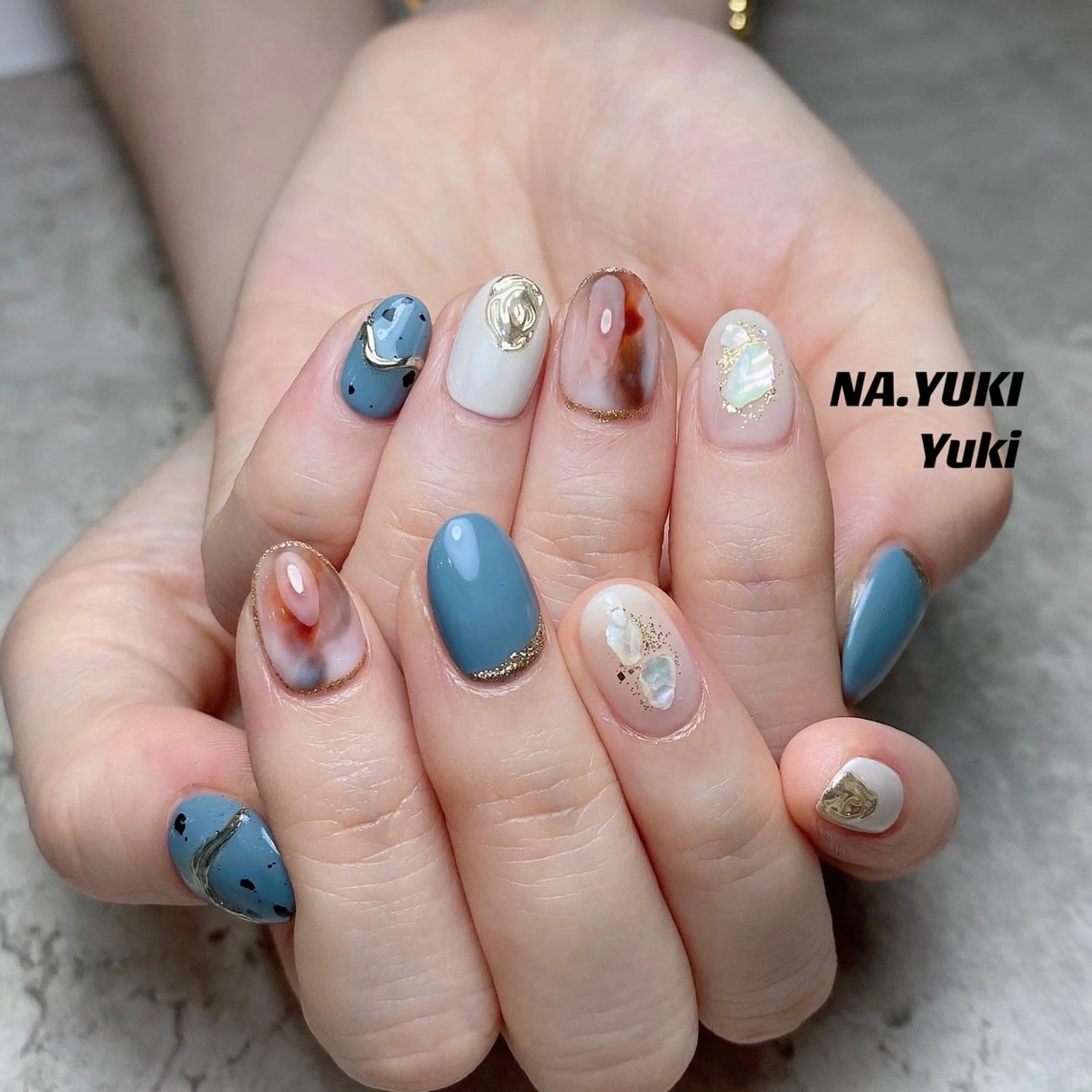 ネイル ハンドネイル ハンドケア ナユキNA.YUKI 池袋店のネイルデザイン