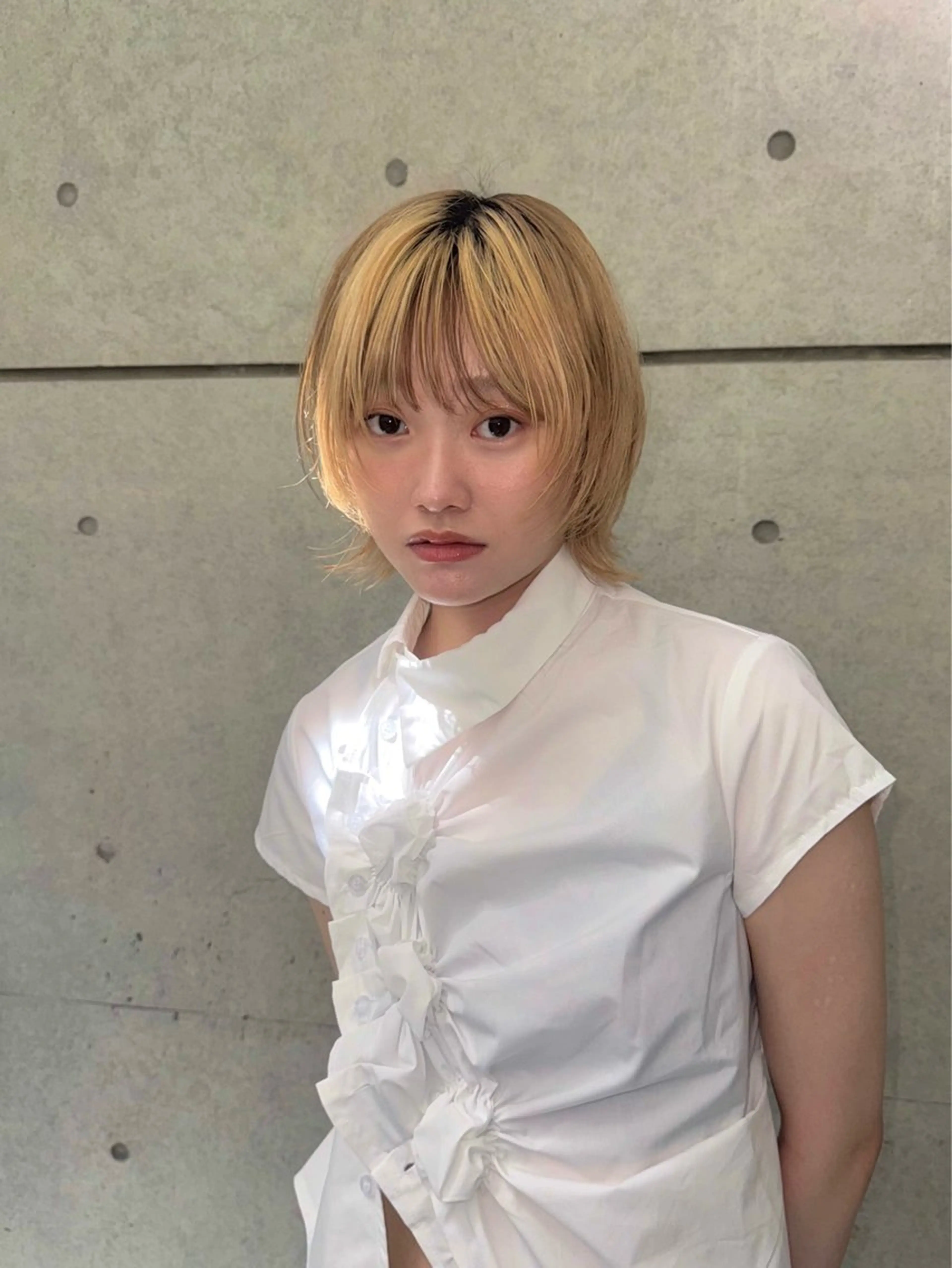 ショート カット ヘアカラー M.SLASH表参道所属・🩵垢抜けボブ /ミニボブ🩵しおのヘアスタイル