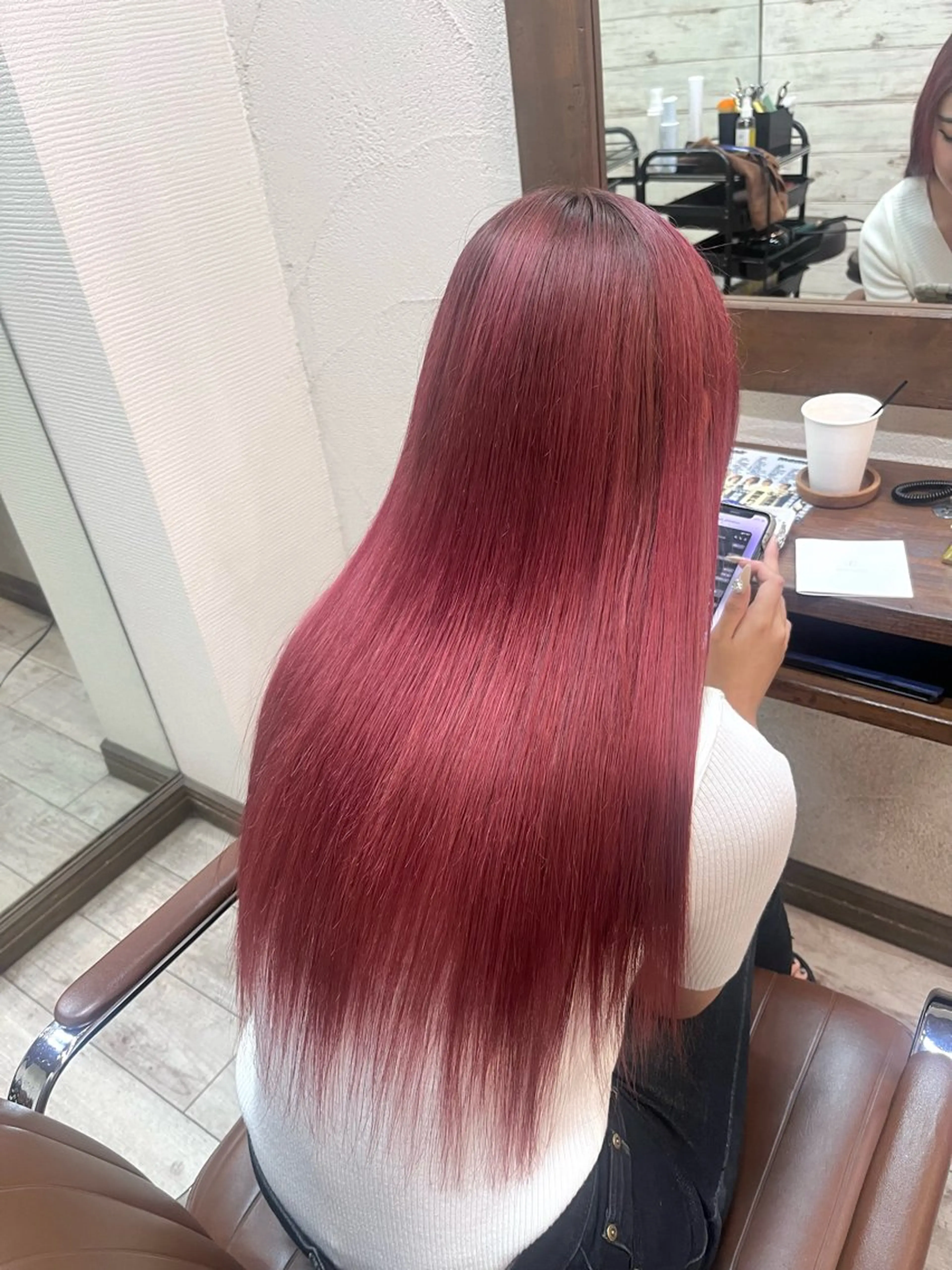 ロング カラー 村田梨乃/ minim hairのヘアスタイル