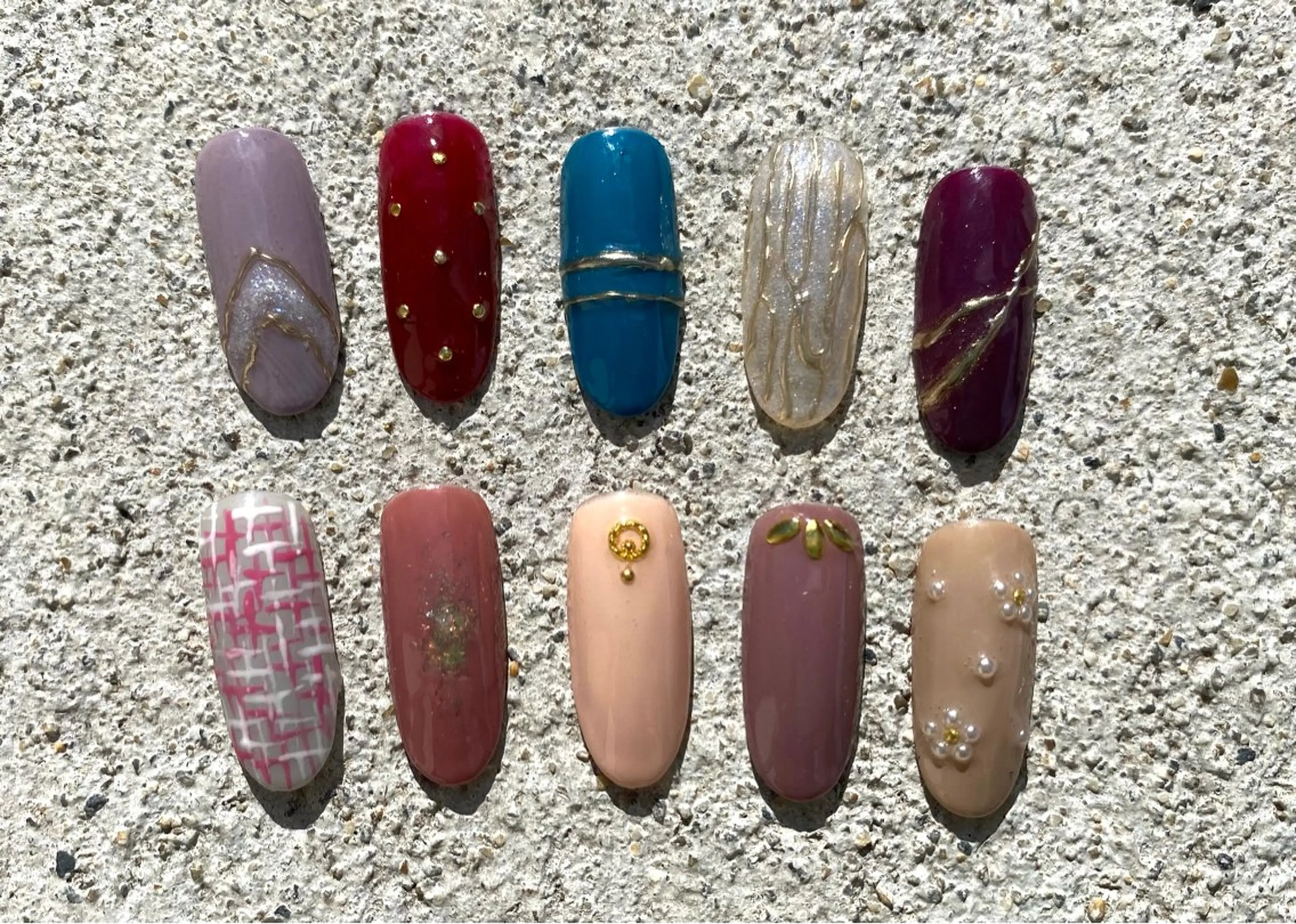 ネイル アートネイル ワンカラーネイル SEPTNAIL KISHIMOTOのネイルデザイン