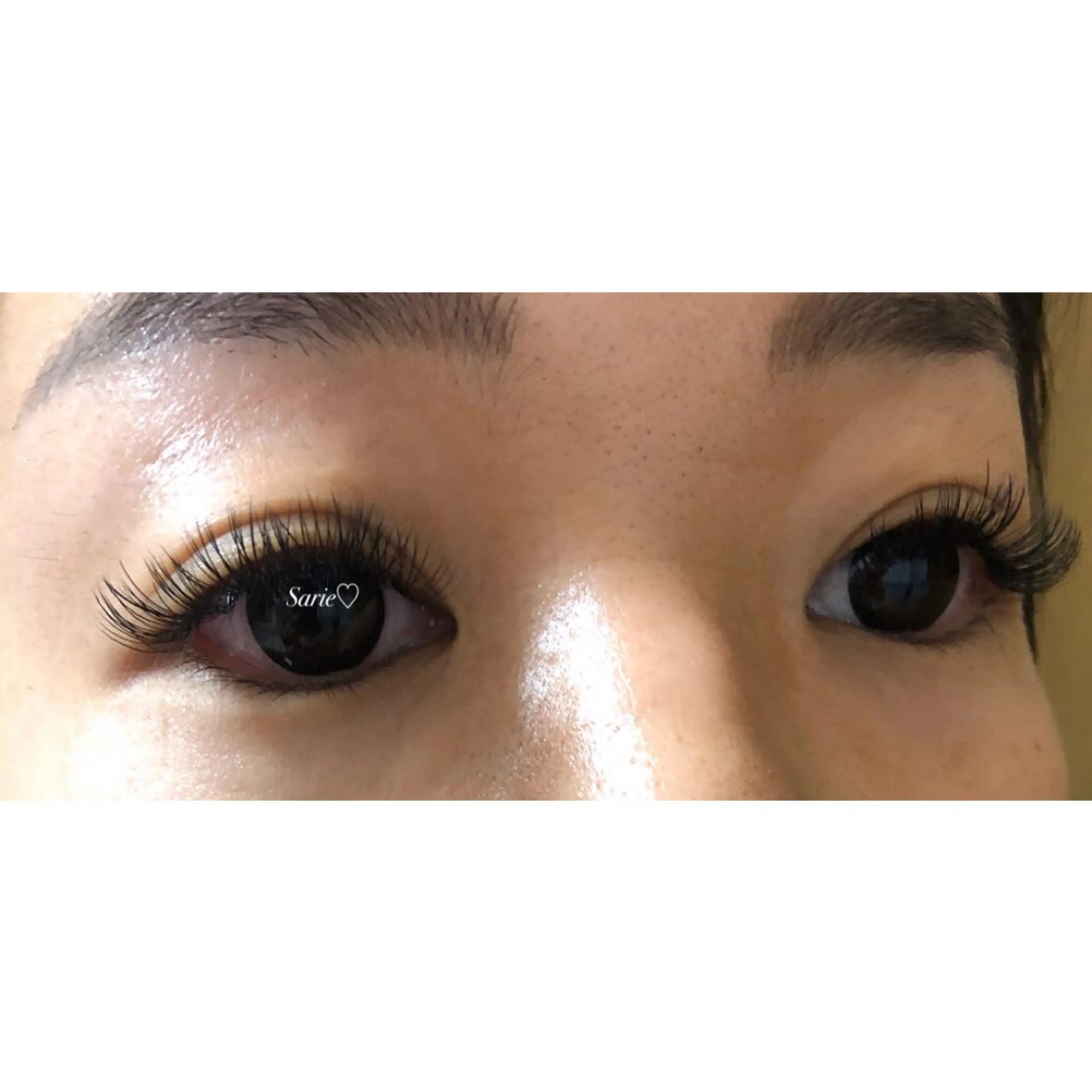 マツエク・マツパ 目尻長め Sarie所属・Mai ♡のマツエク・マツパデザイン