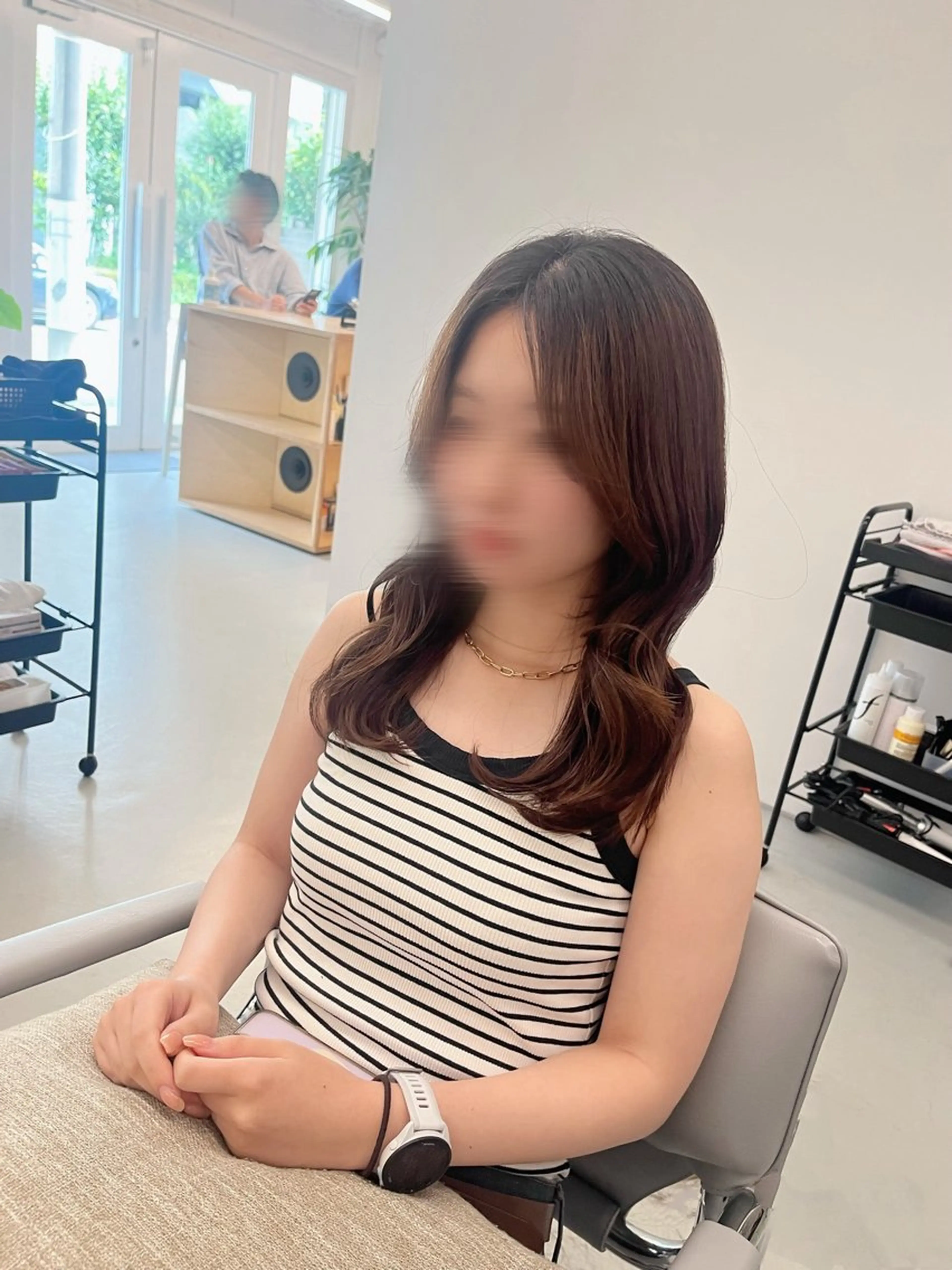 ロング レイヤー/ショート 遠藤光輝のヘアスタイル