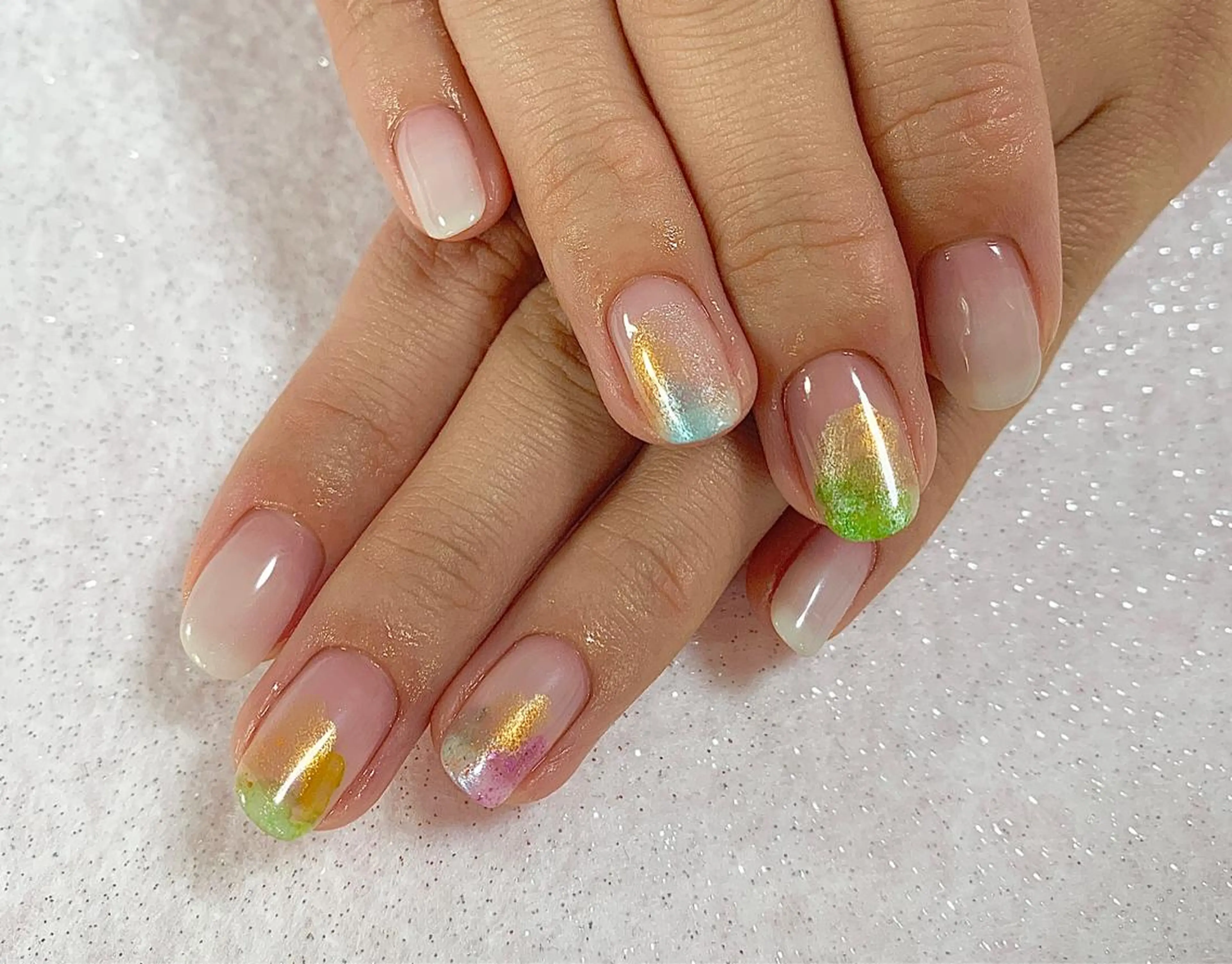 ネイル ハンドネイル 手塚 里奈のネイルデザイン